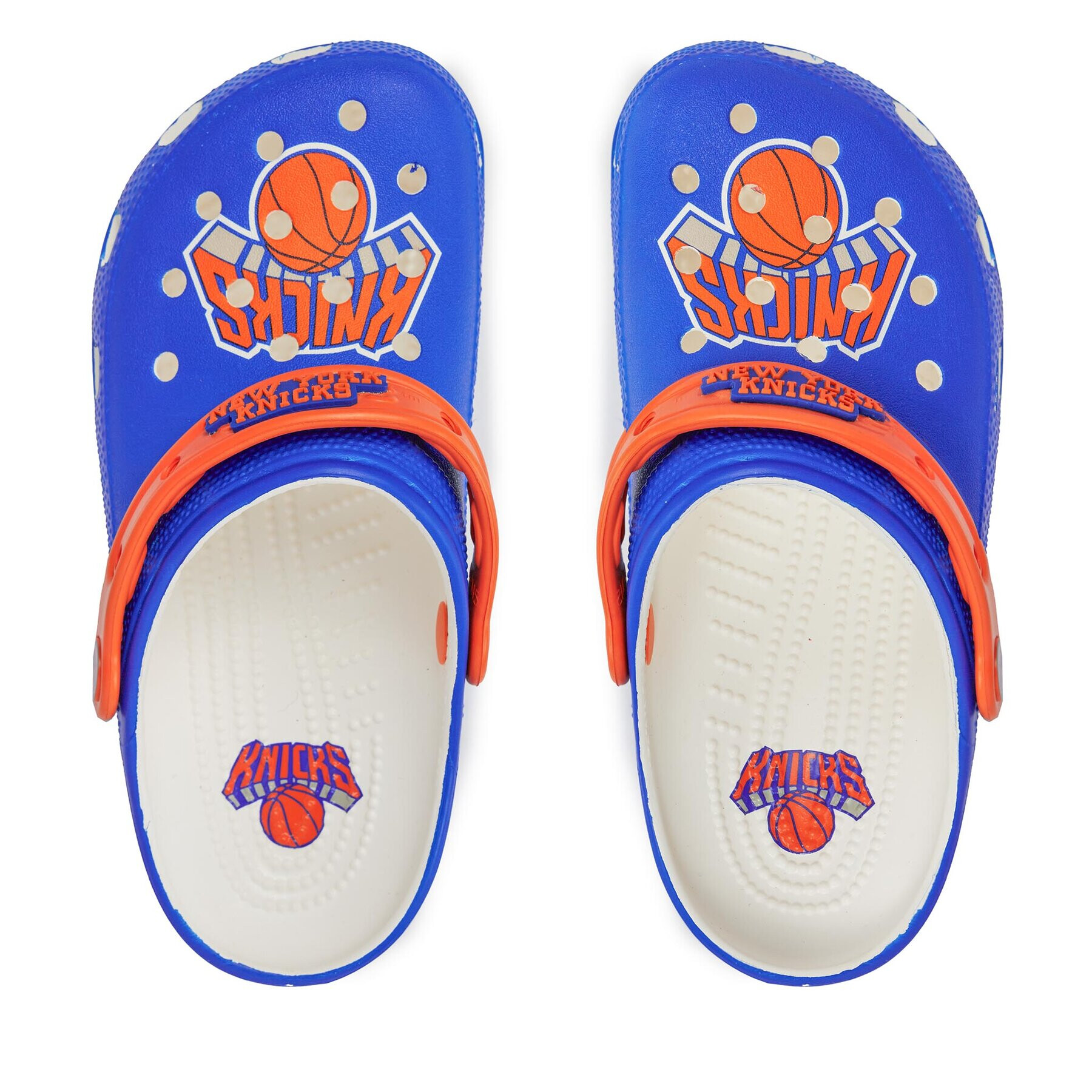 Crocs Șlapi Classic Nba New York Knicks Clog 208862 Alb - Pled.ro