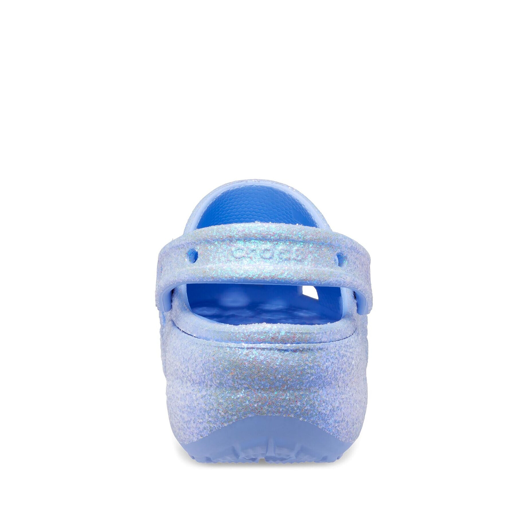 Crocs Șlapi Classic Platform Glitter Clog 207241 Bleumarin - Pled.ro