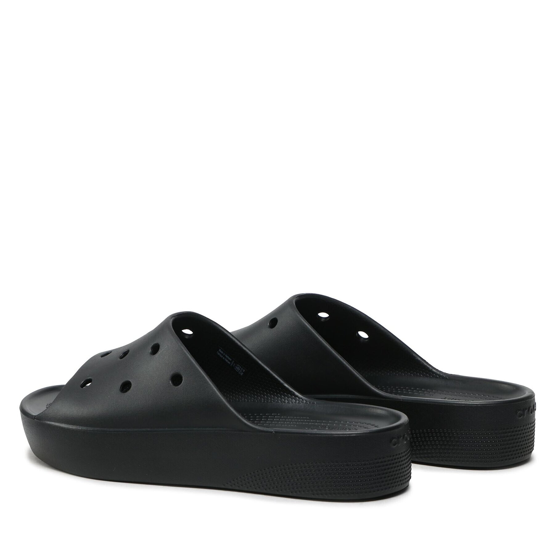 Crocs Șlapi Classic Platform Slide 208180 Negru - Pled.ro