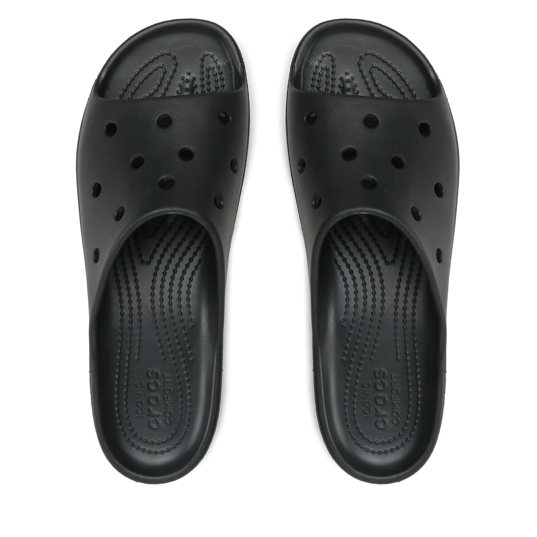 Crocs Șlapi Classic Platform Slide 208180 Negru - Pled.ro