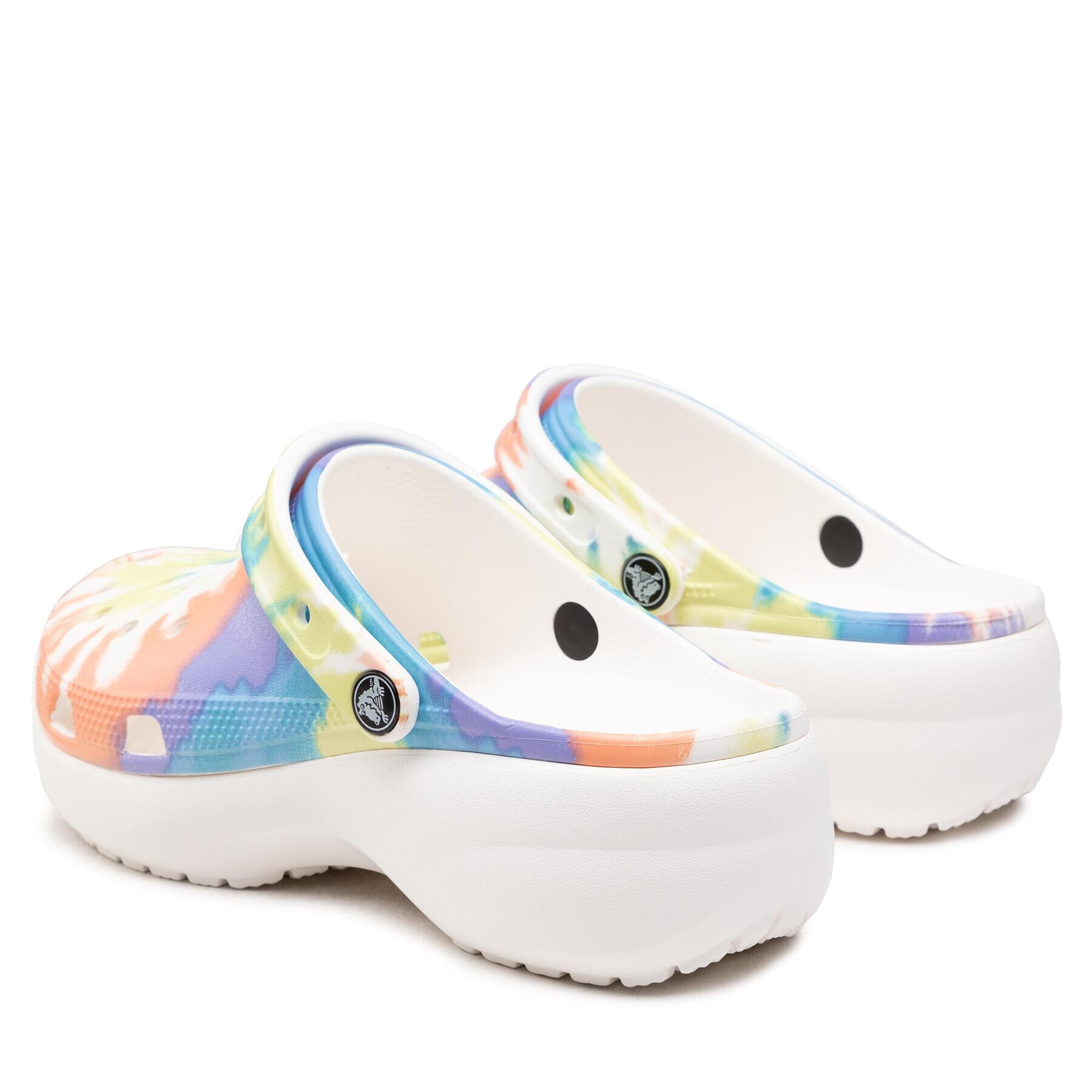 Crocs Șlapi Classic Platform Tiedye Graphclgw 207151 Colorat - Pled.ro