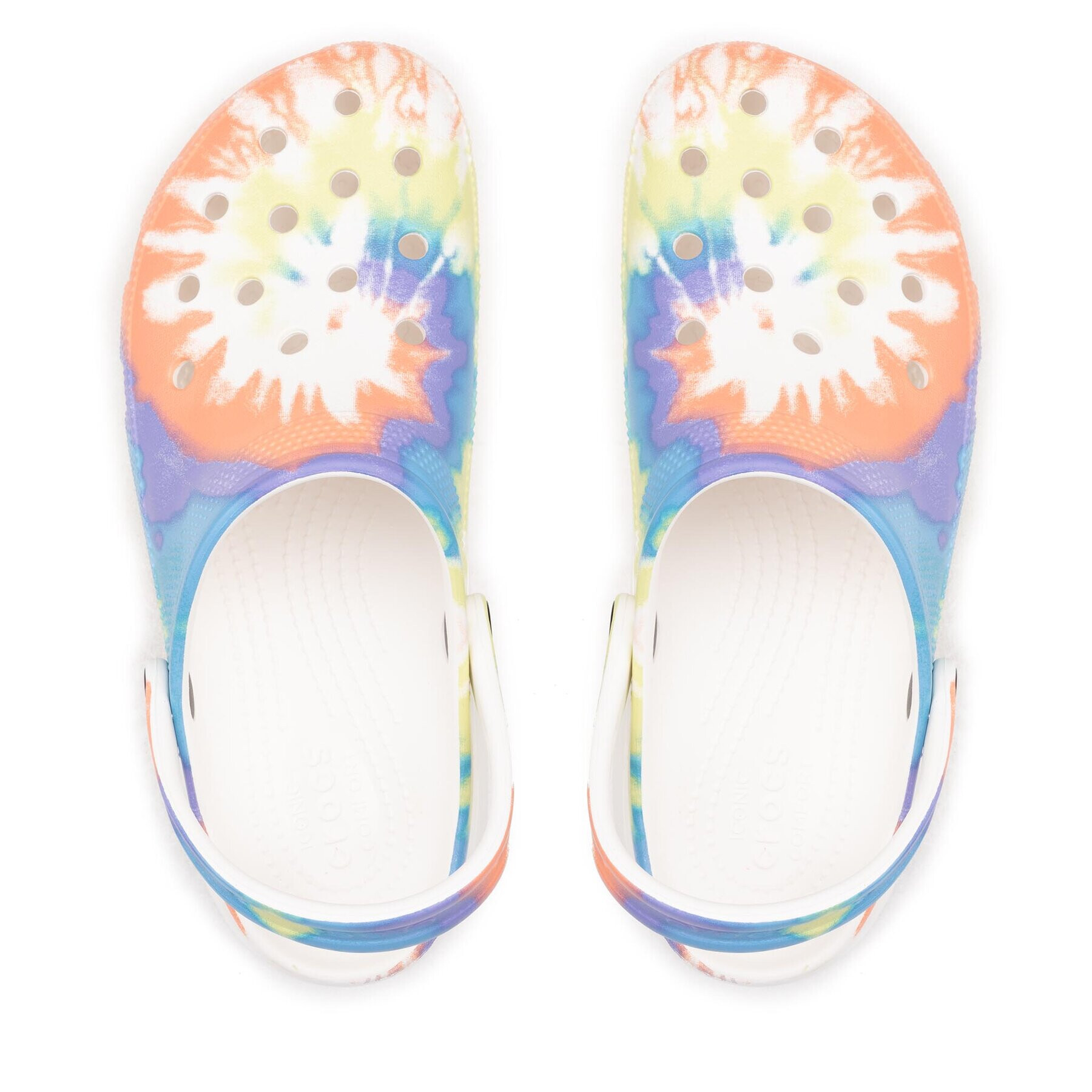 Crocs Șlapi Classic Platform Tiedye Graphclgw 207151 Colorat - Pled.ro