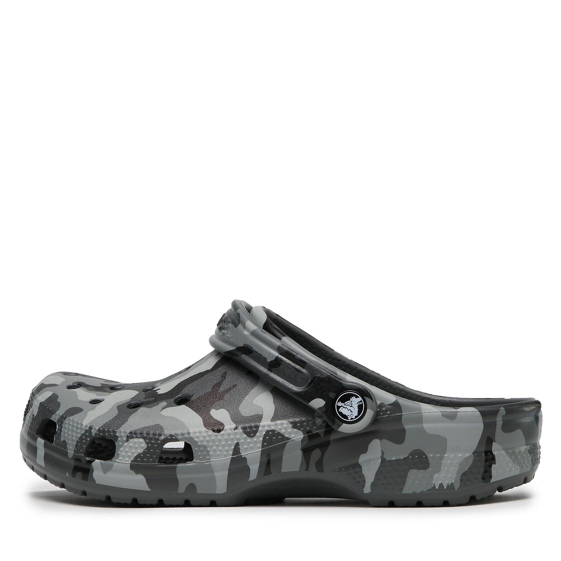 Crocs Șlapi Classic Printed Camo Clog 206454 Gri - Pled.ro