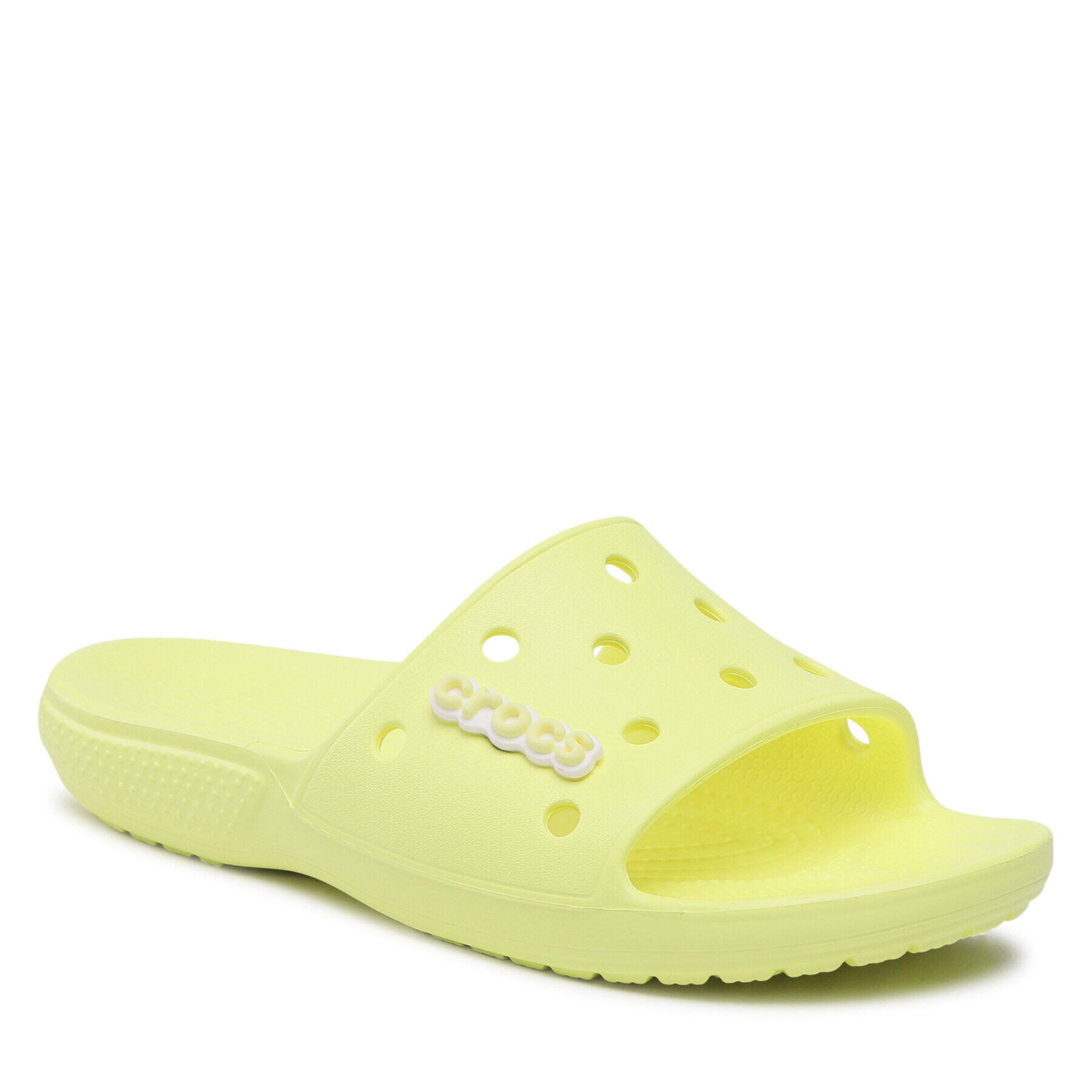 Crocs Șlapi Classic Slide 206121 Galben - Pled.ro