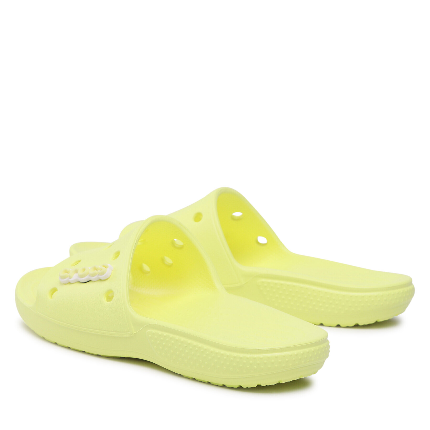 Crocs Șlapi Classic Slide 206121 Galben - Pled.ro