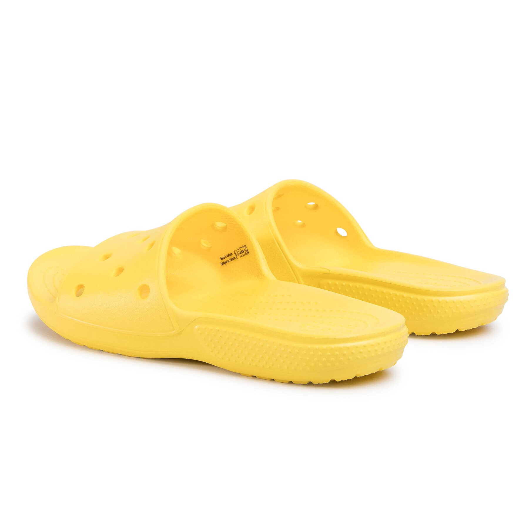 Crocs Șlapi Classic Slide 206121 Galben - Pled.ro