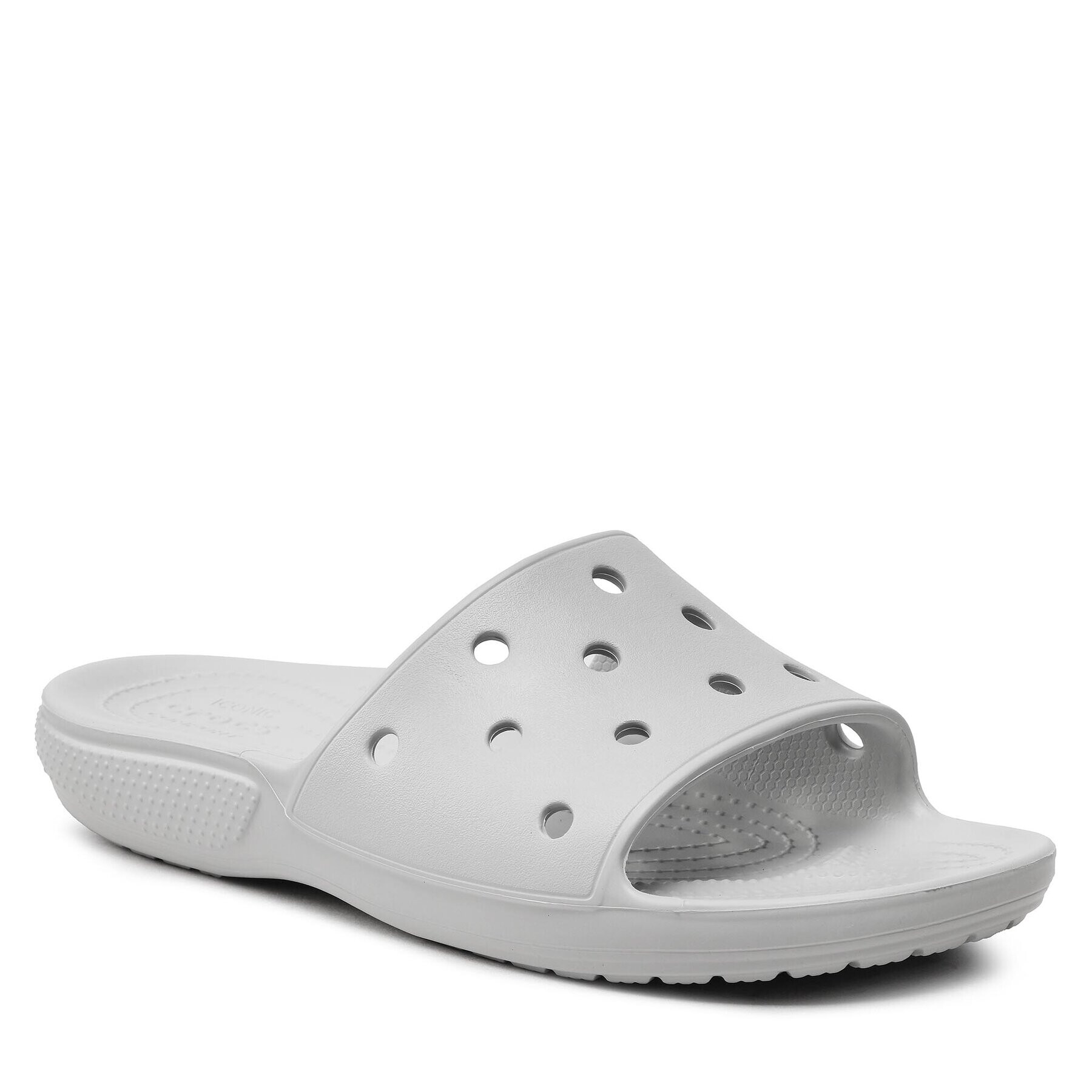 Crocs Șlapi Classic Slide 206121 Gri - Pled.ro