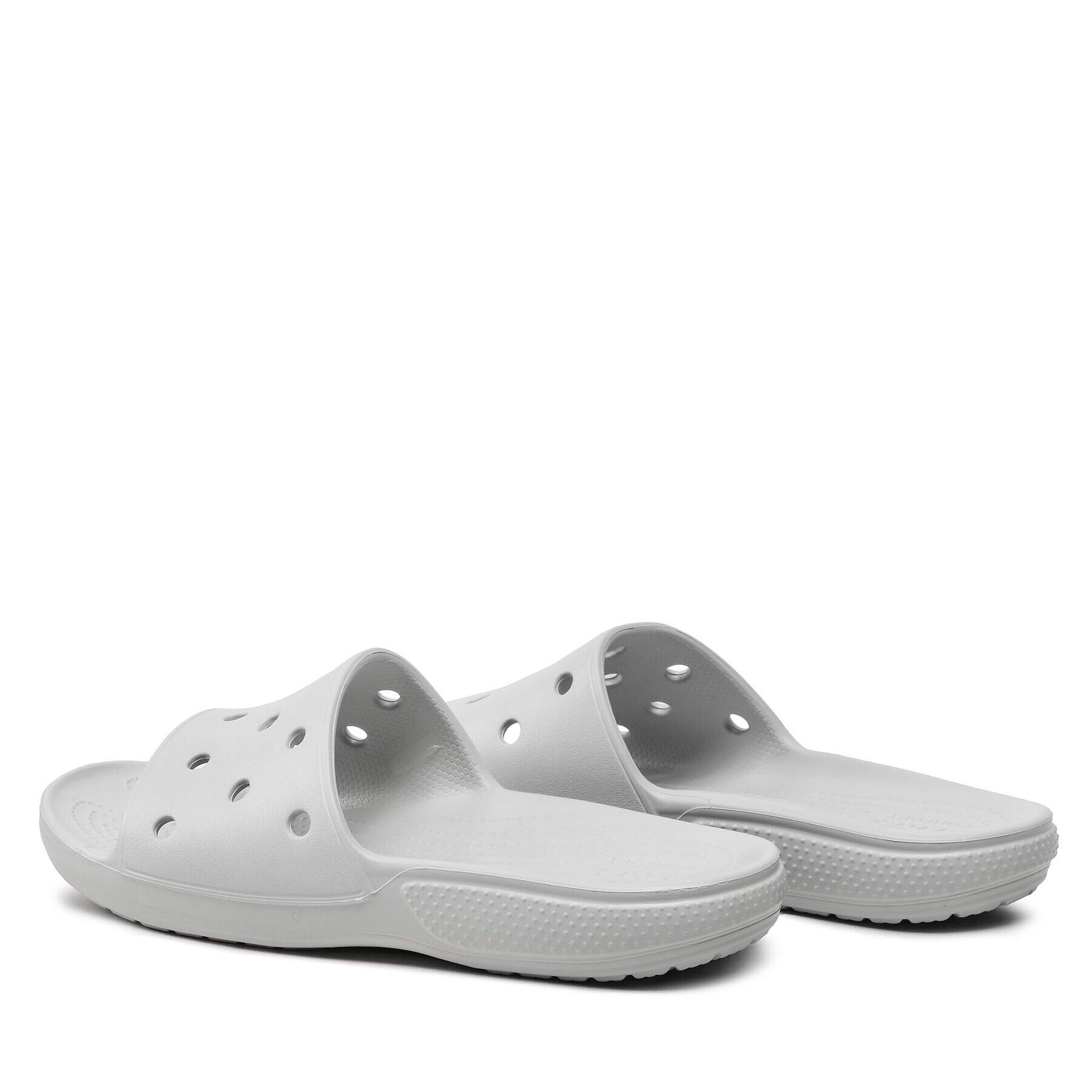 Crocs Șlapi Classic Slide 206121 Gri - Pled.ro