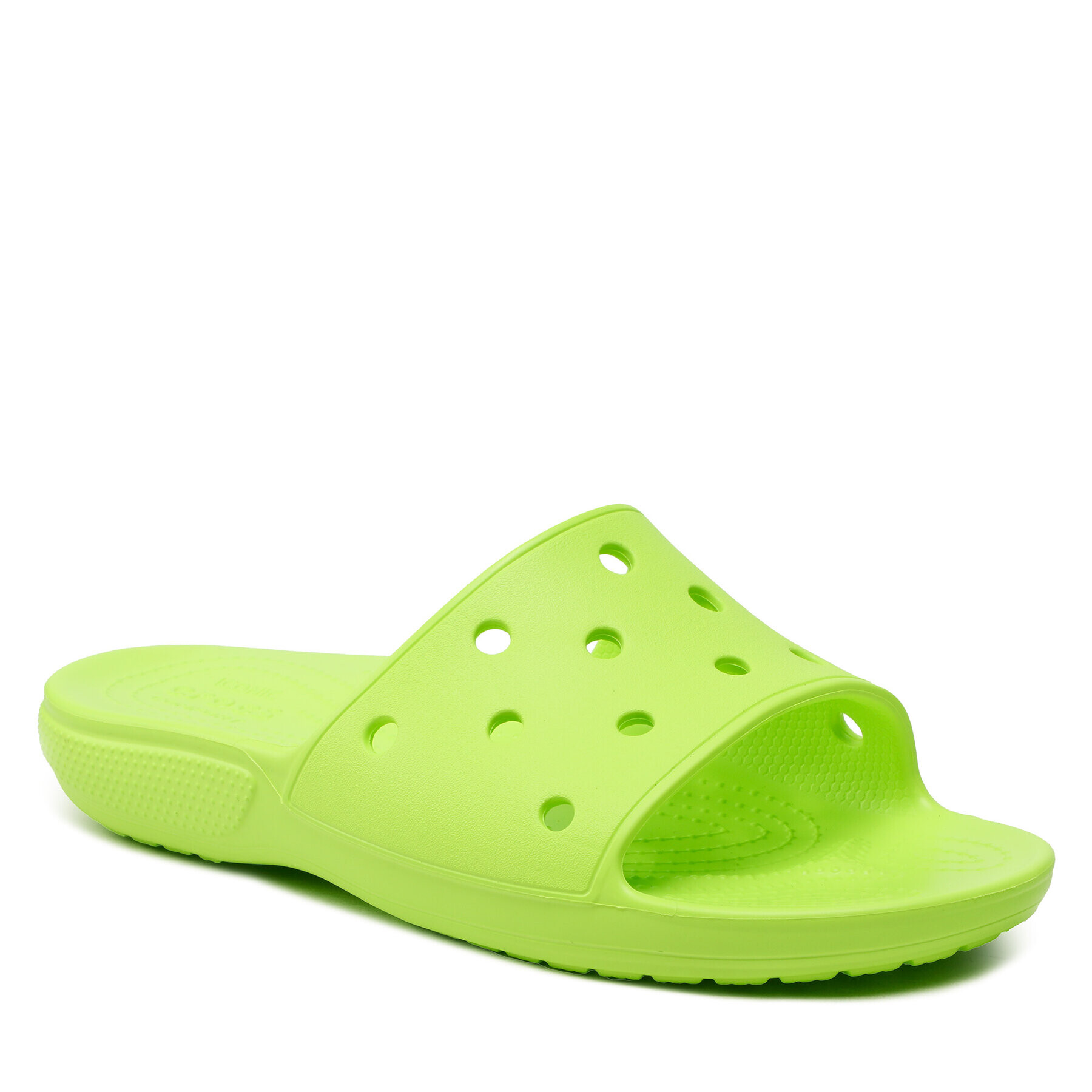 Crocs Șlapi Classic Slide 206121 Verde - Pled.ro