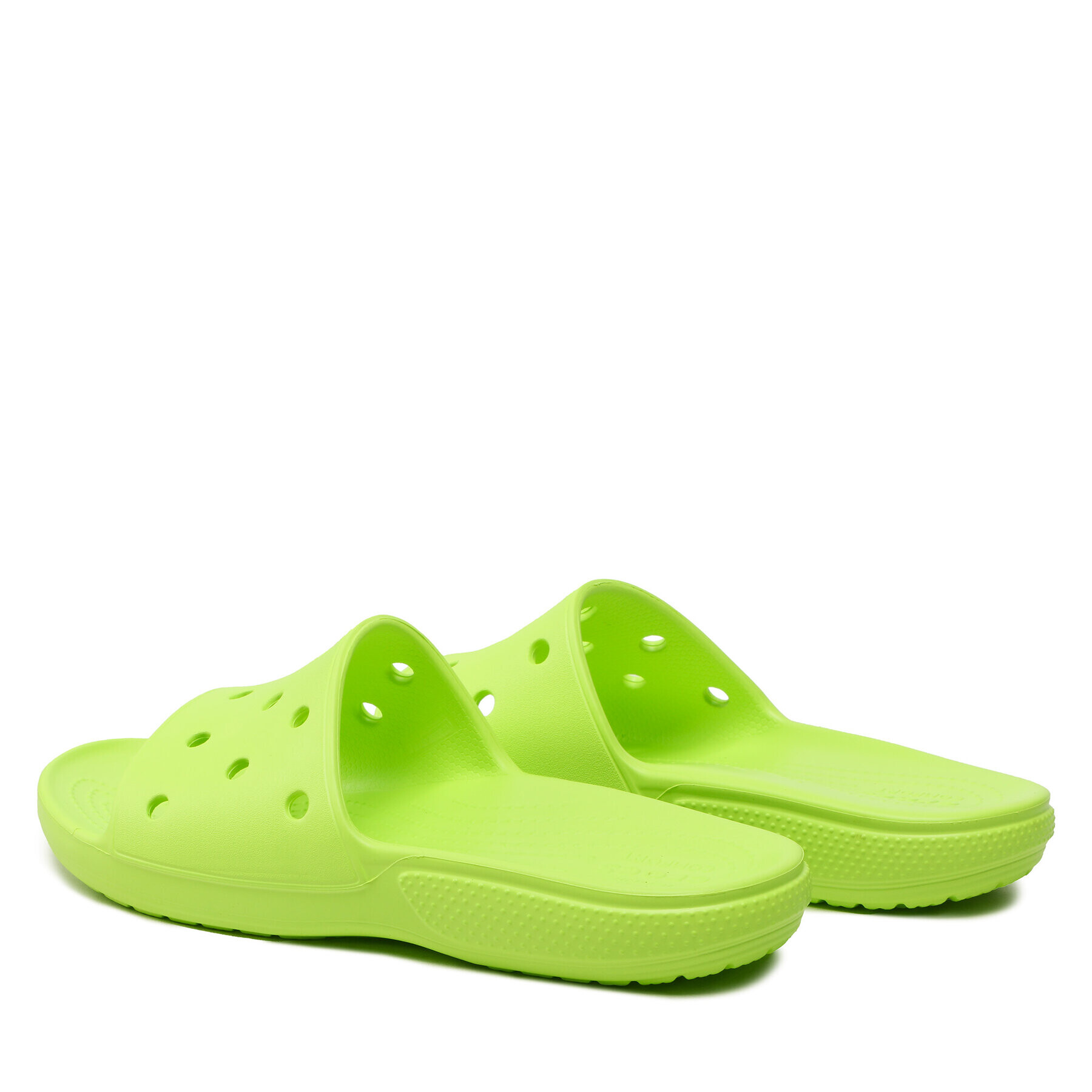 Crocs Șlapi Classic Slide 206121 Verde - Pled.ro