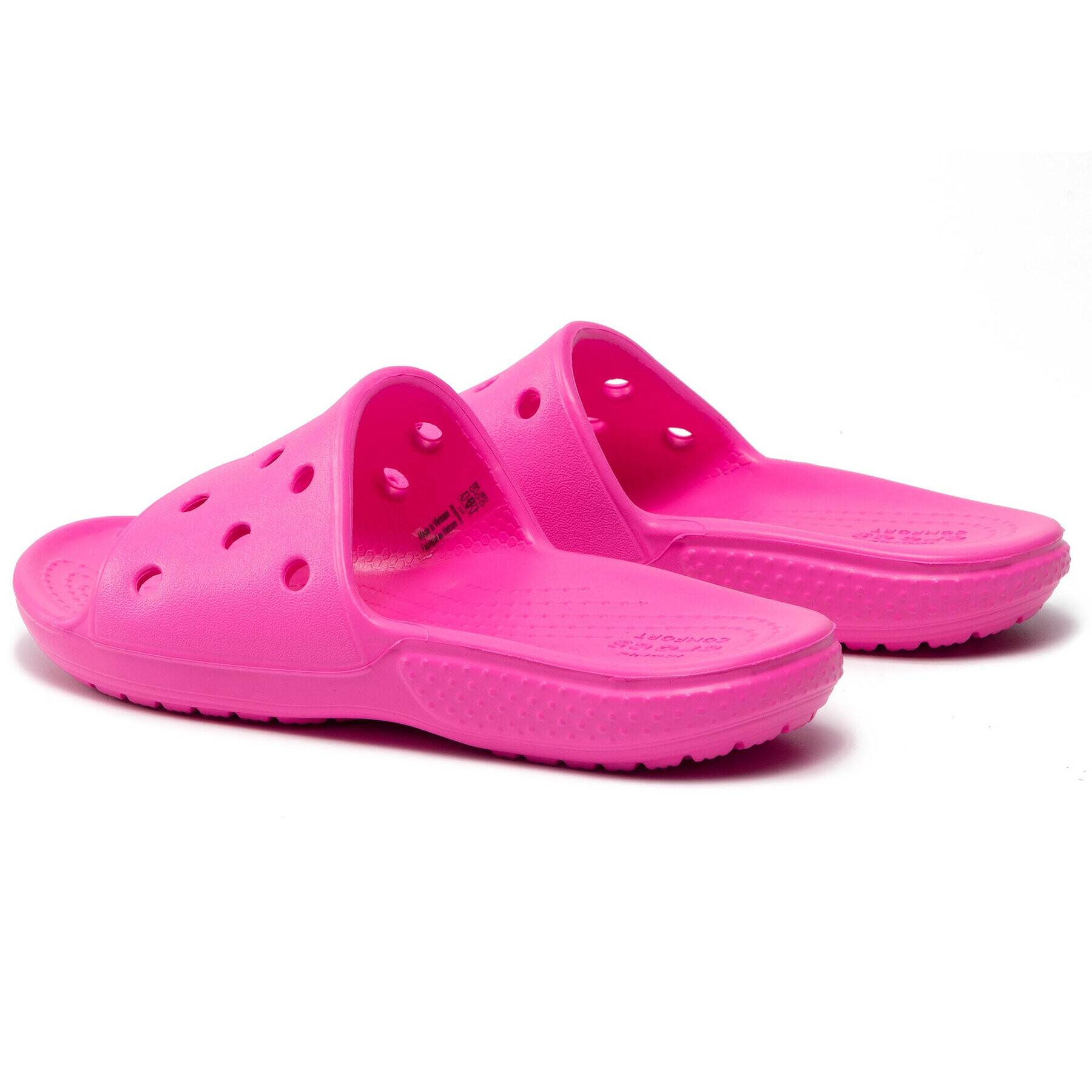 Crocs Șlapi Classic Slide 206396 Roz - Pled.ro