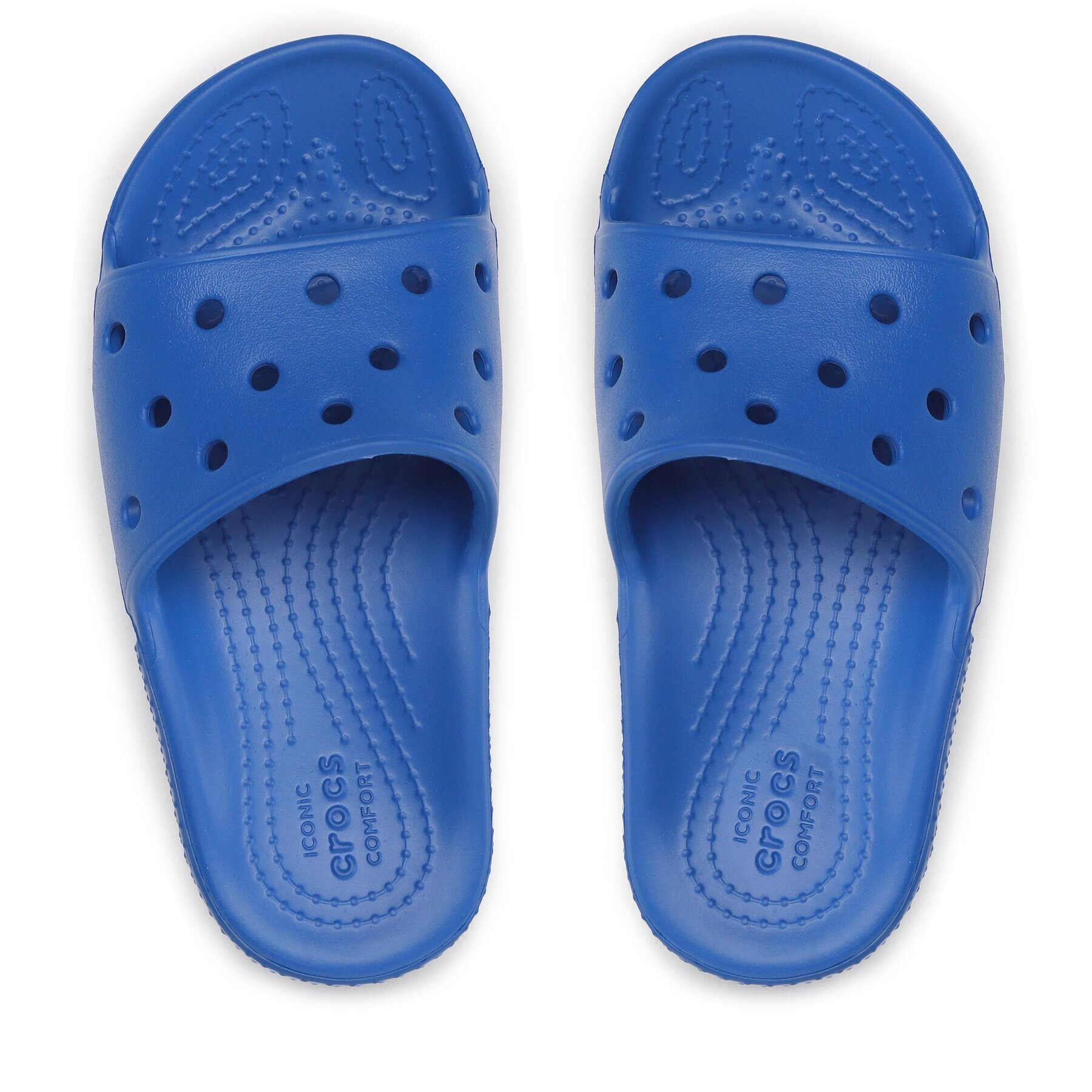 Crocs Șlapi Classic Slide K 206396 Bleumarin - Pled.ro