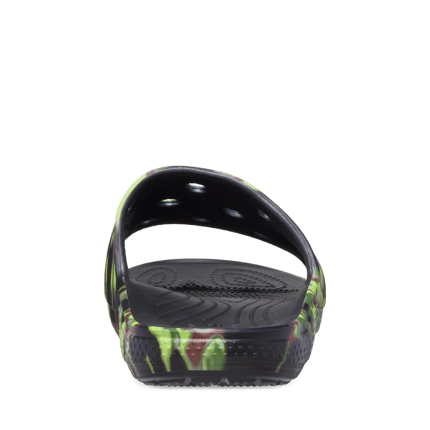 Crocs Șlapi Classic Spray Camo Slide 208252 Negru - Pled.ro