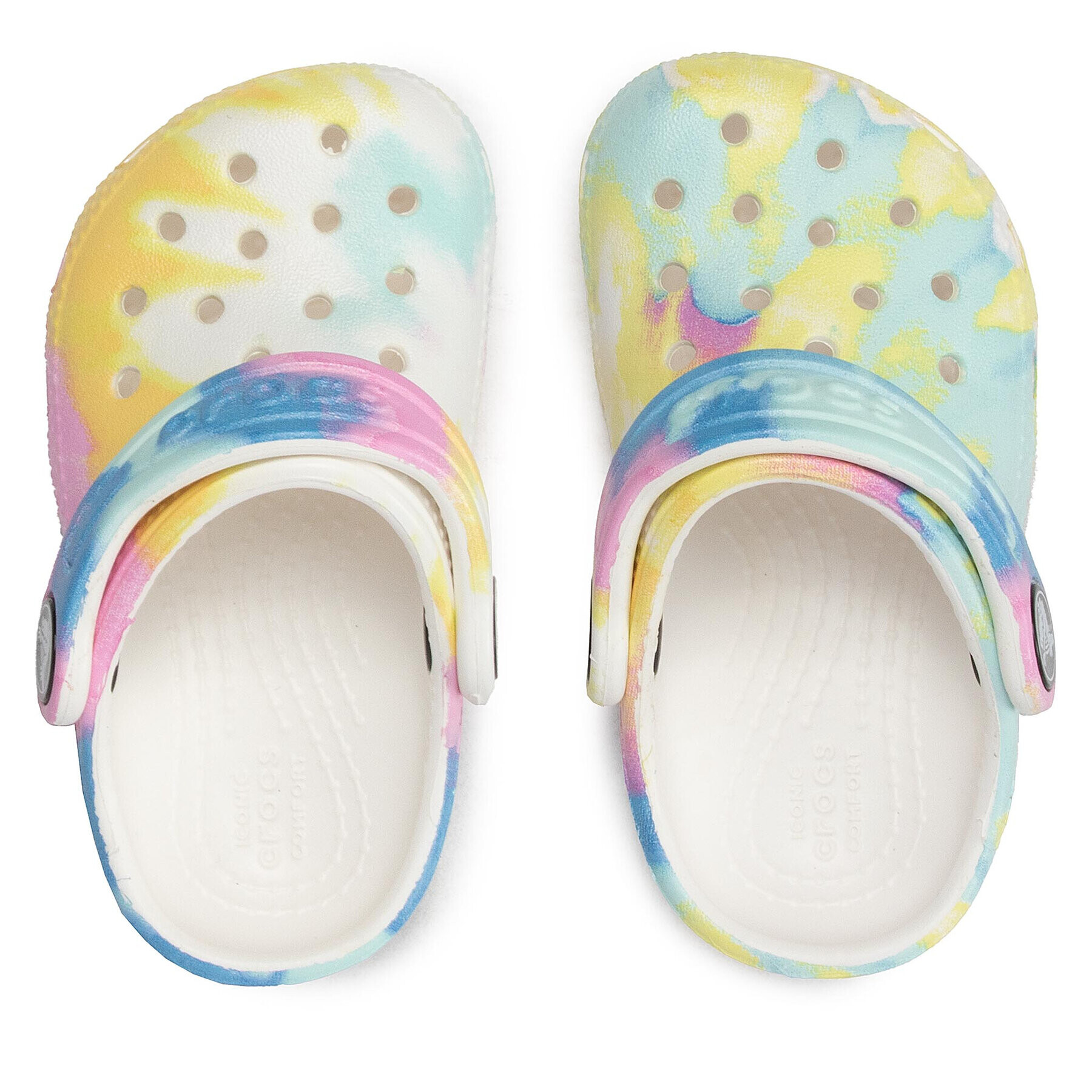 Crocs Șlapi Classic Tiedye Graphic Clog T 206994 Colorat - Pled.ro