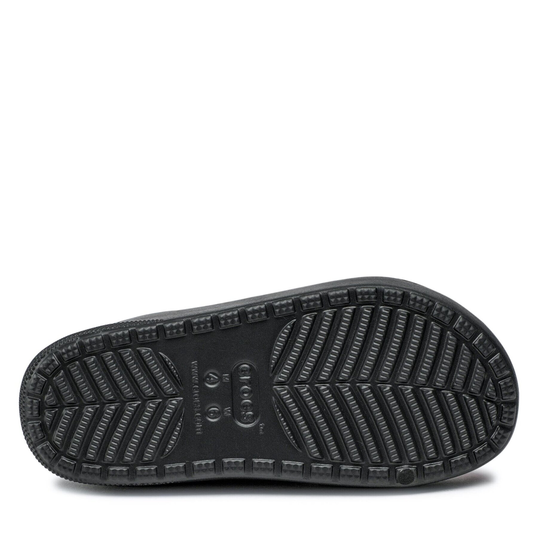 Crocs Șlapi Classiccozzzy Spraydyesandal 208046 Negru - Pled.ro