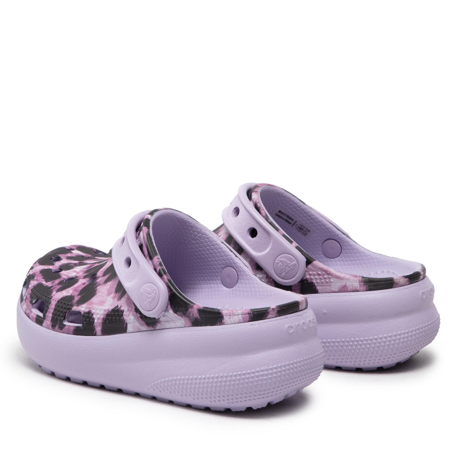 Crocs Șlapi Cls Animal Cutie 207838 Violet - Pled.ro