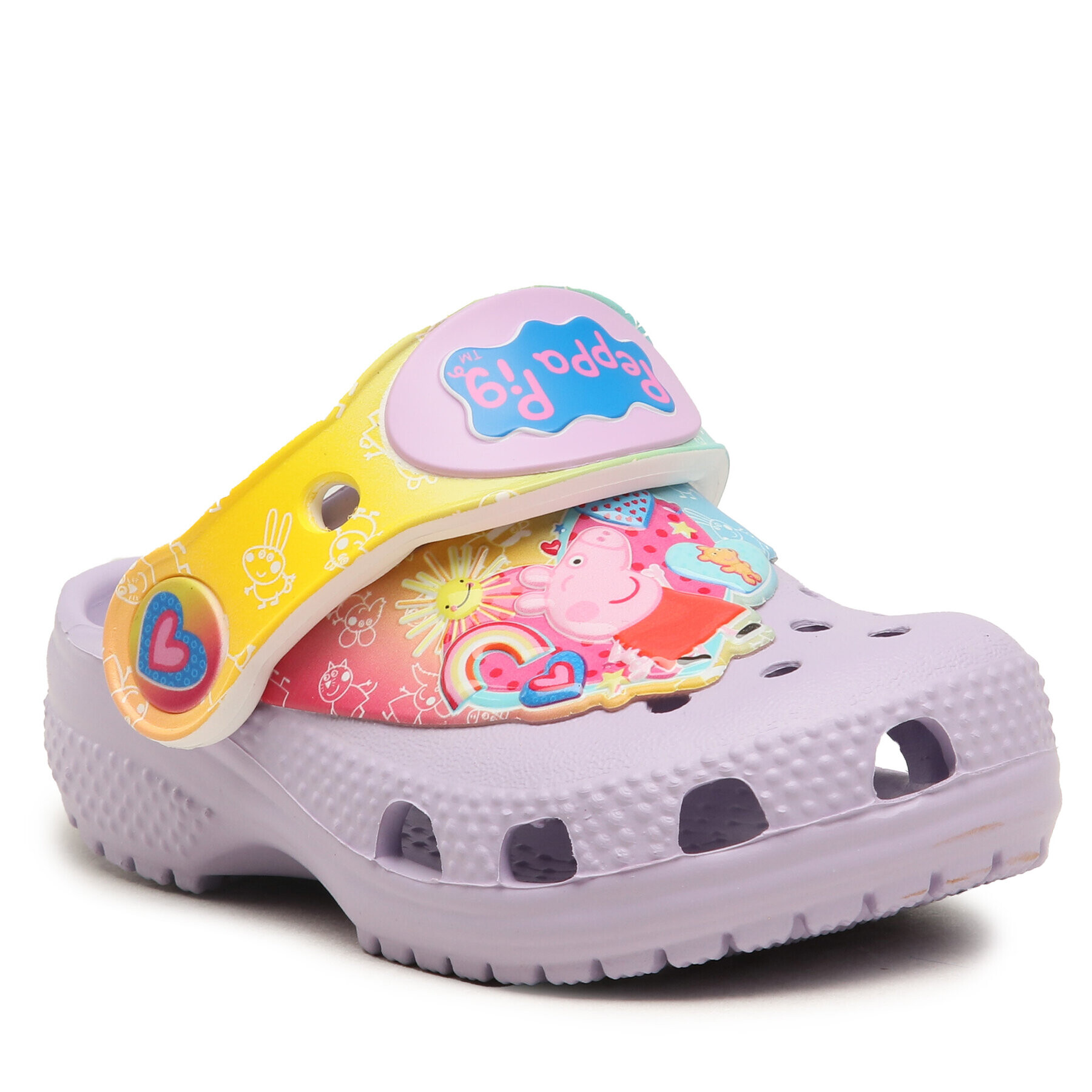 Crocs Șlapi Cls Fl Iam Peppa Pig Cgt 207915 Violet - Pled.ro