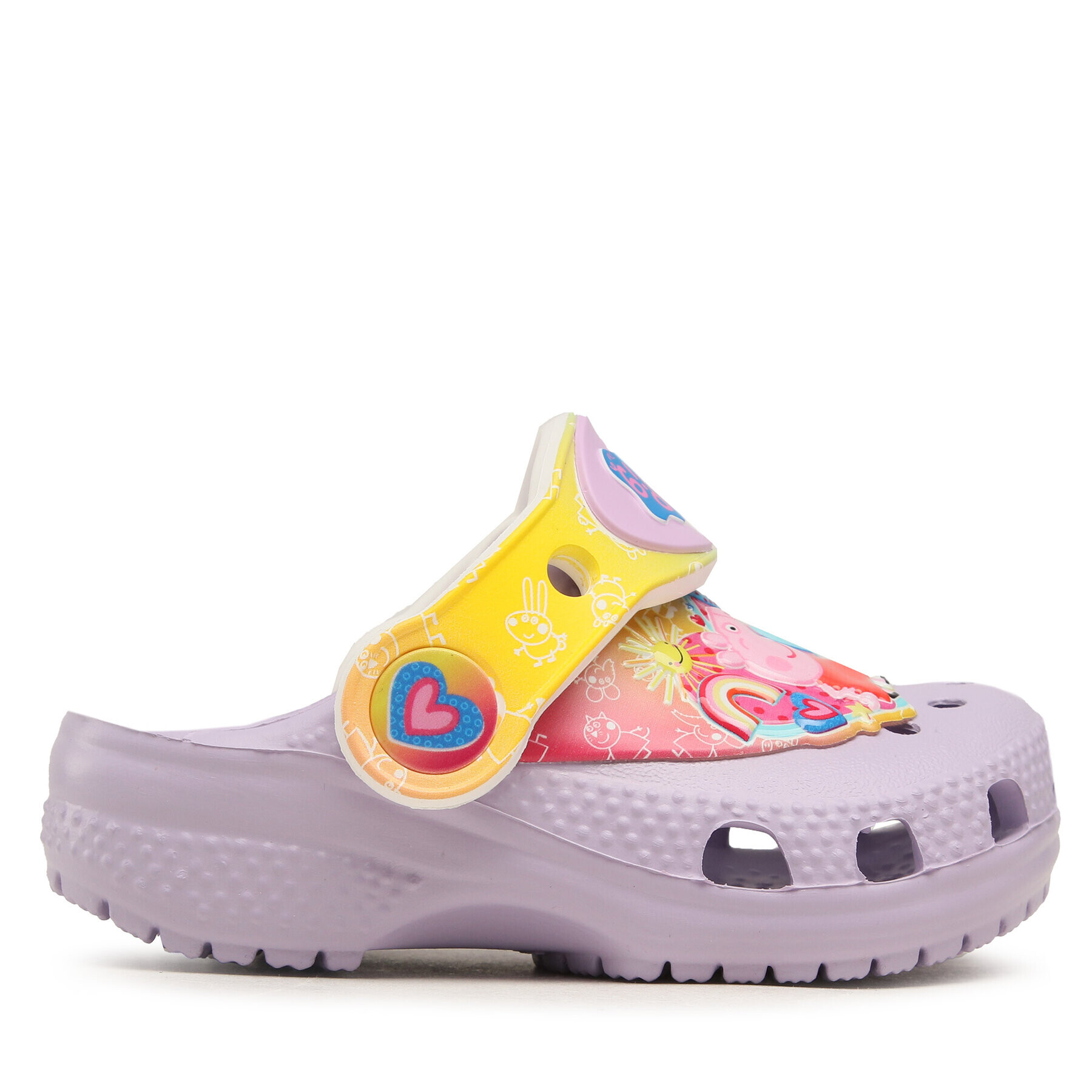 Crocs Șlapi Cls Fl Iam Peppa Pig Cgt 207915 Violet - Pled.ro