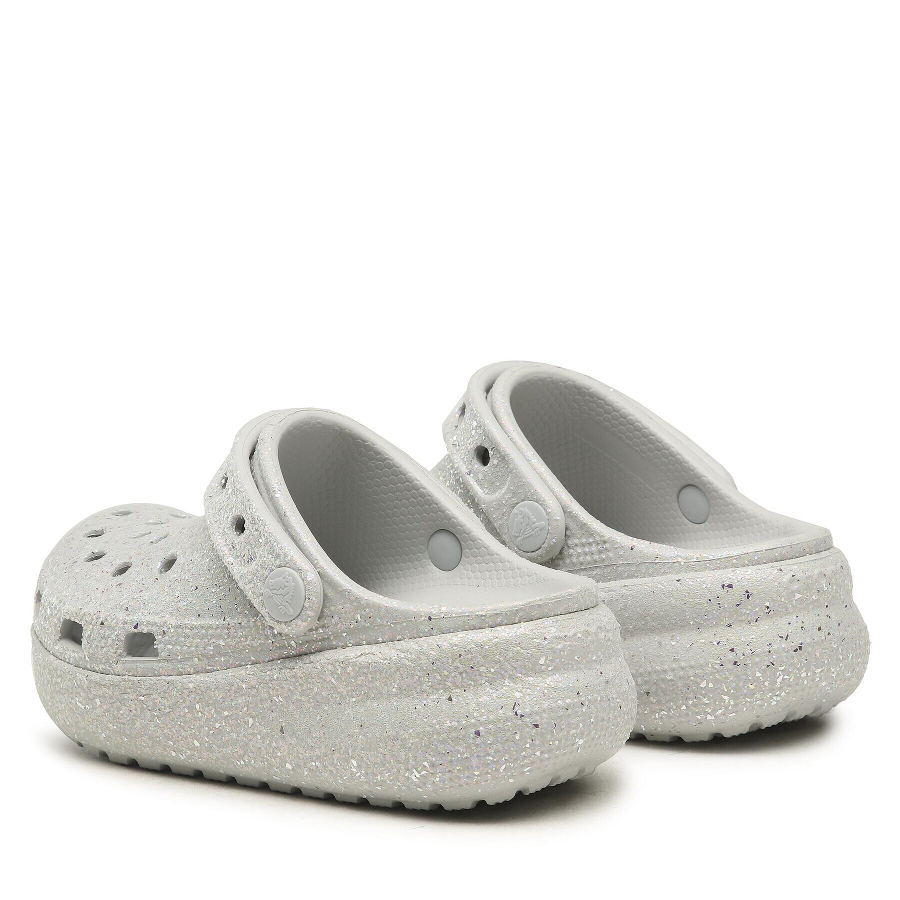 Crocs Șlapi Cls Glitter Cutie Cgk 207834 Gri - Pled.ro