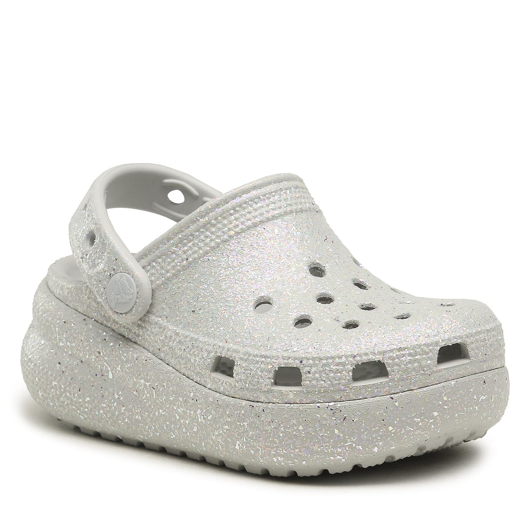 Crocs Șlapi Cls Glitter Cutie Cgk 207834 Gri - Pled.ro