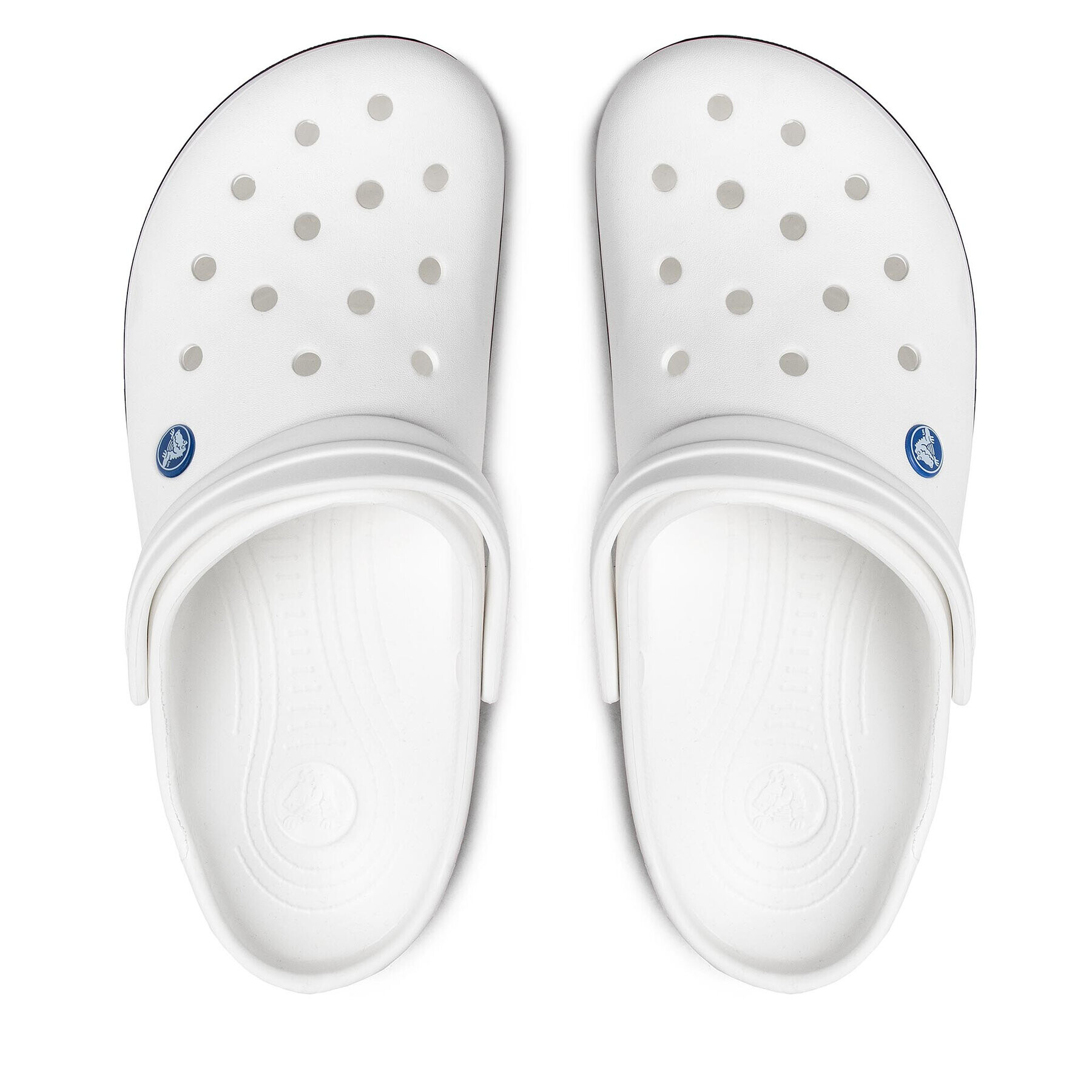 Crocs Șlapi Crocband 11016 Alb - Pled.ro