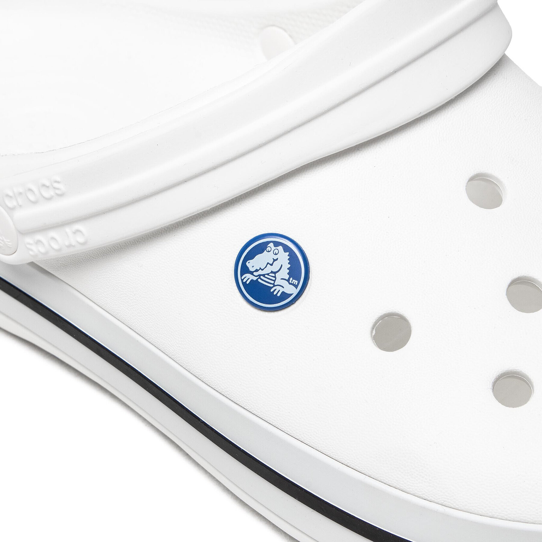 Crocs Șlapi Crocband 11016 Alb - Pled.ro