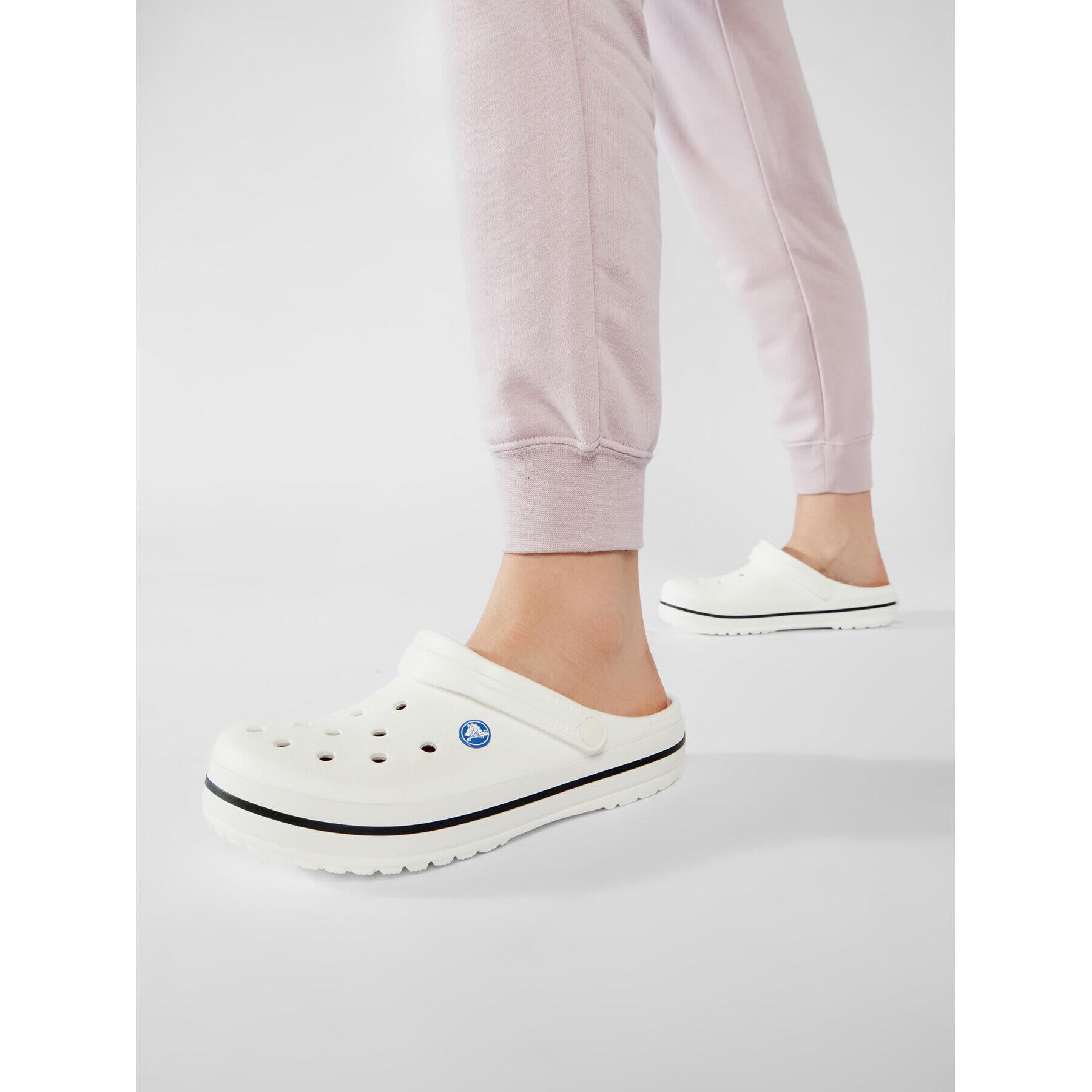 Crocs Șlapi Crocband 11016 Alb - Pled.ro