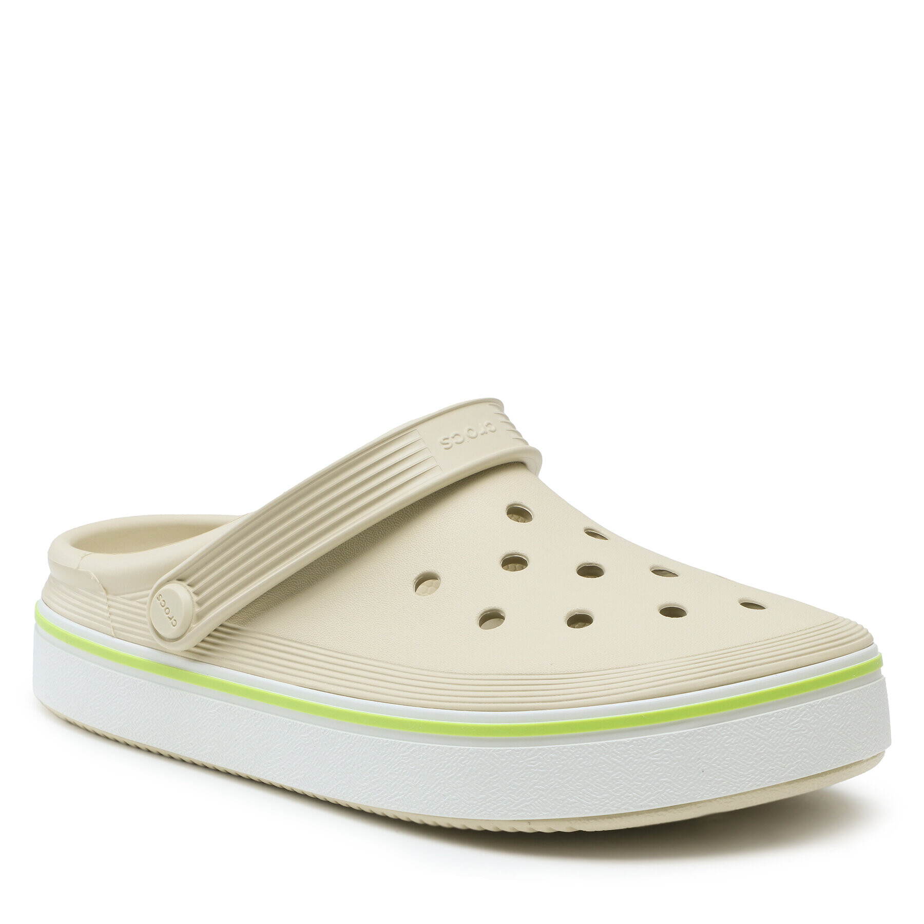 Crocs Șlapi Crocband Clean Clog 208371 Bej - Pled.ro