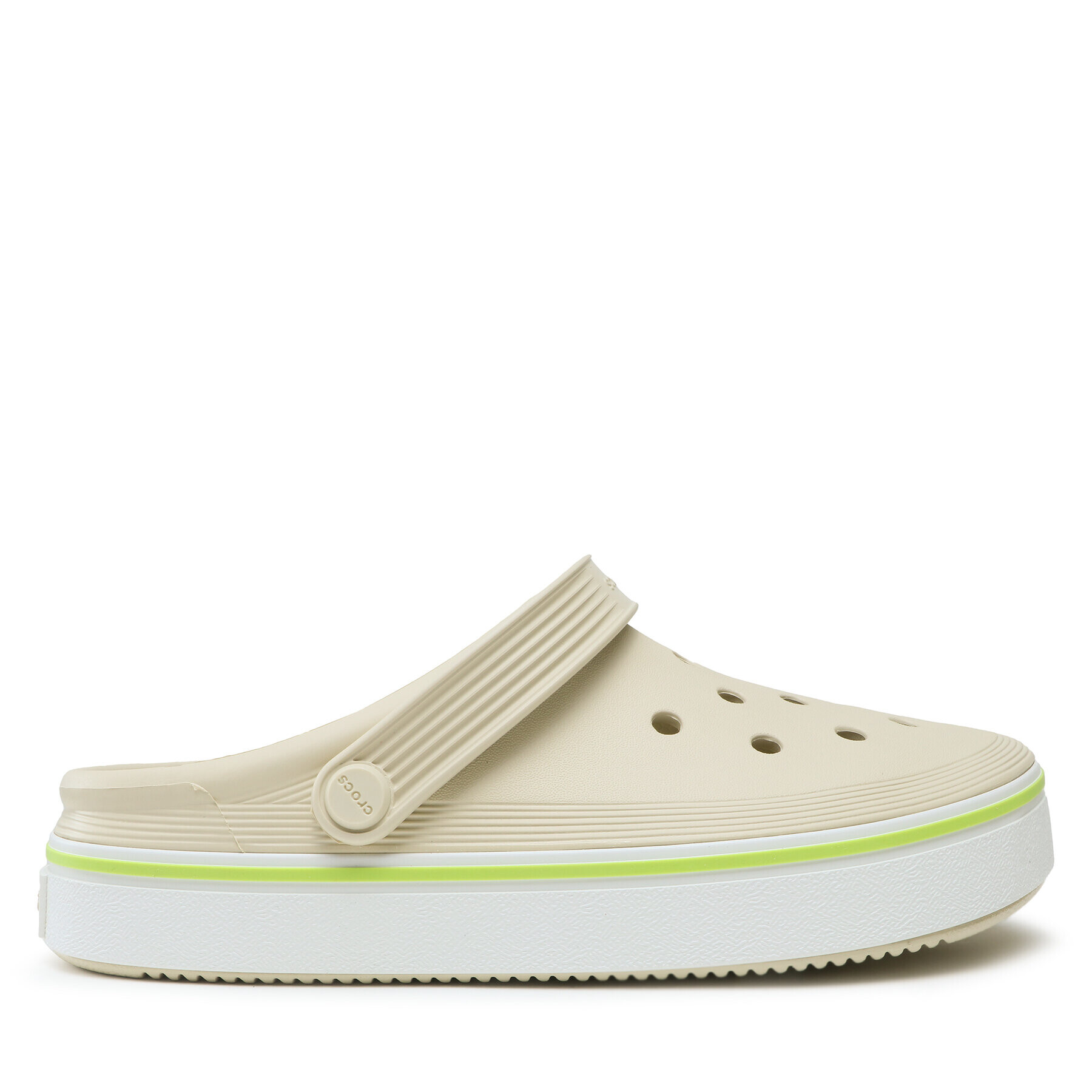 Crocs Șlapi Crocband Clean Clog 208371 Bej - Pled.ro