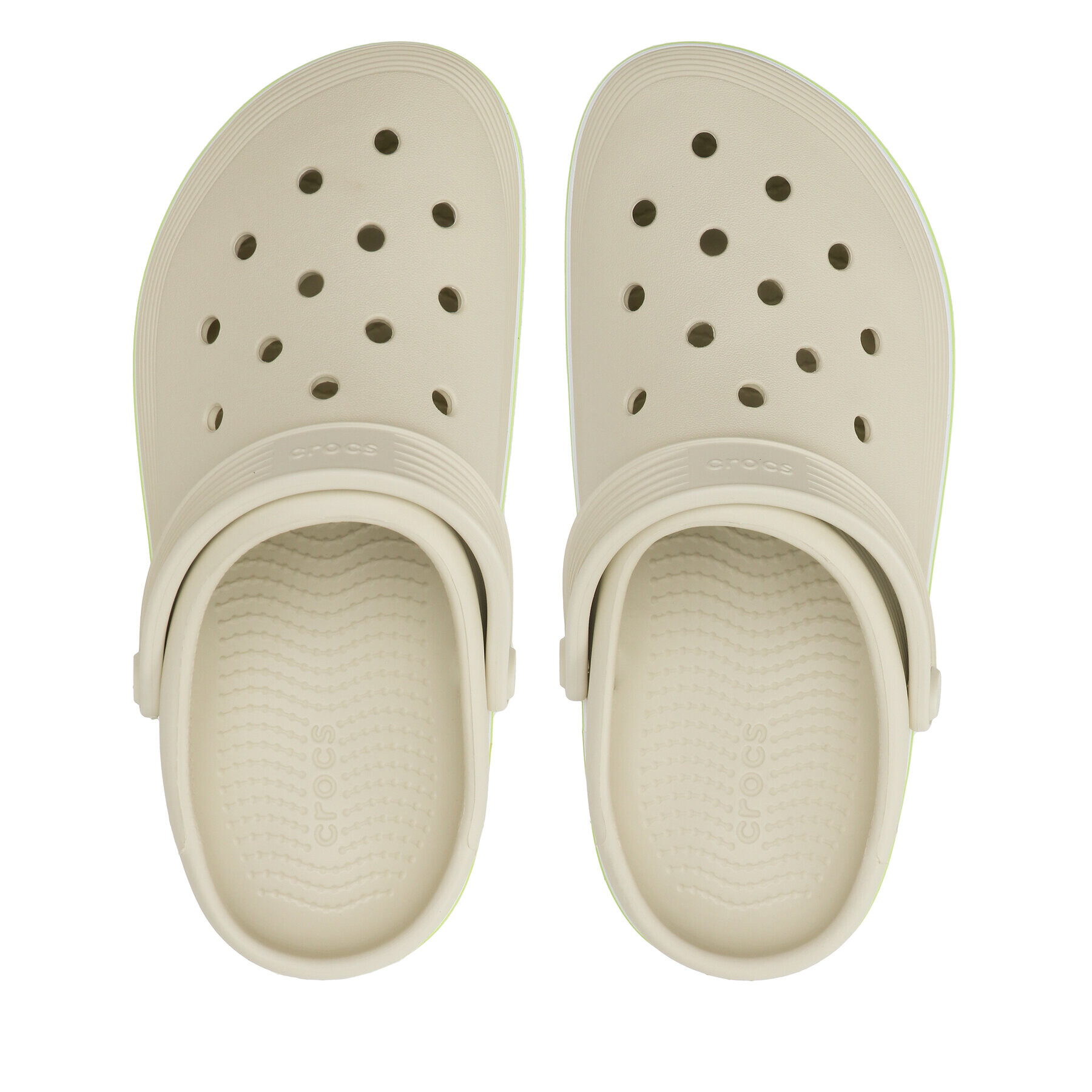 Crocs Șlapi Crocband Clean Clog 208371 Bej - Pled.ro