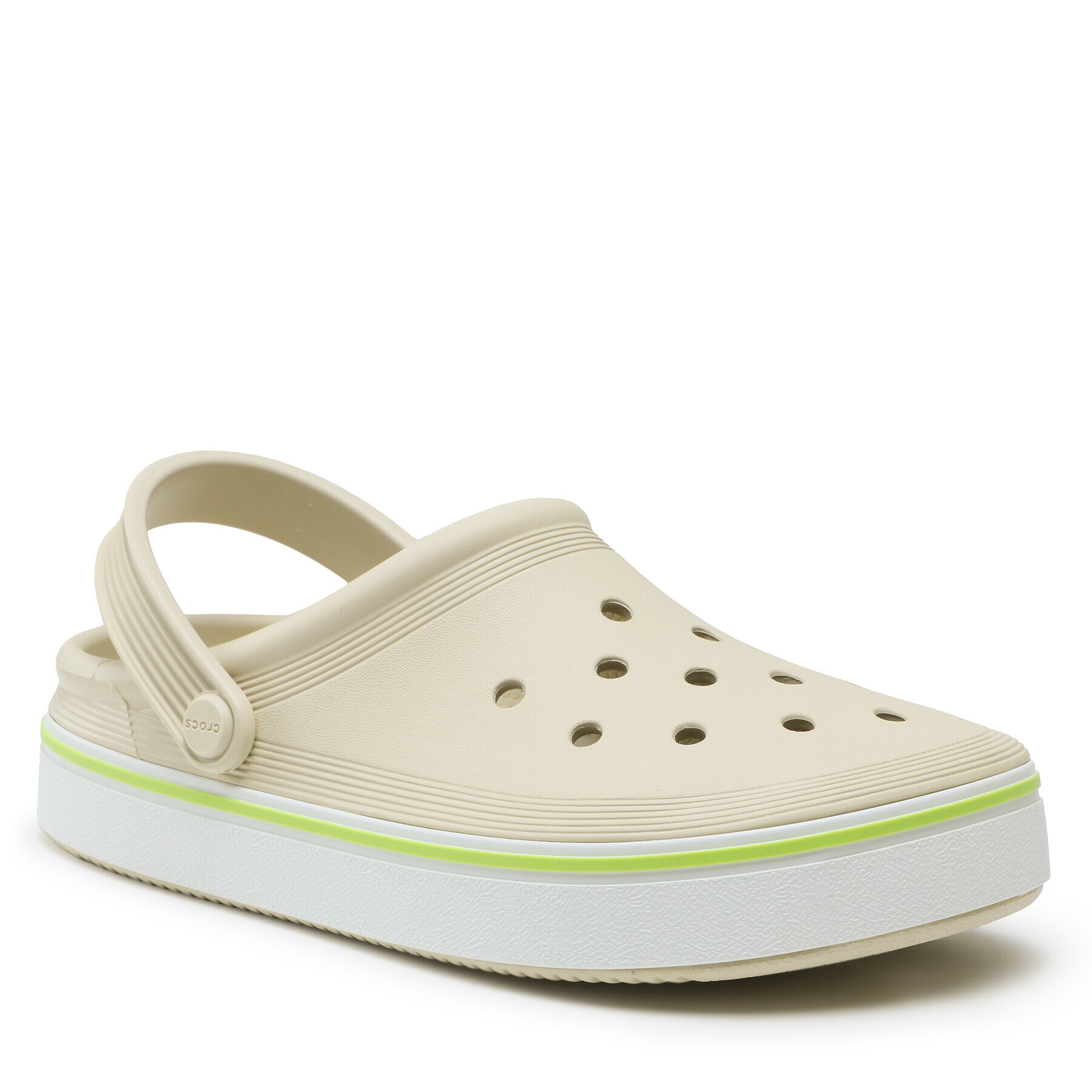 Crocs Șlapi Crocband Clean Clog 208371 Bej - Pled.ro