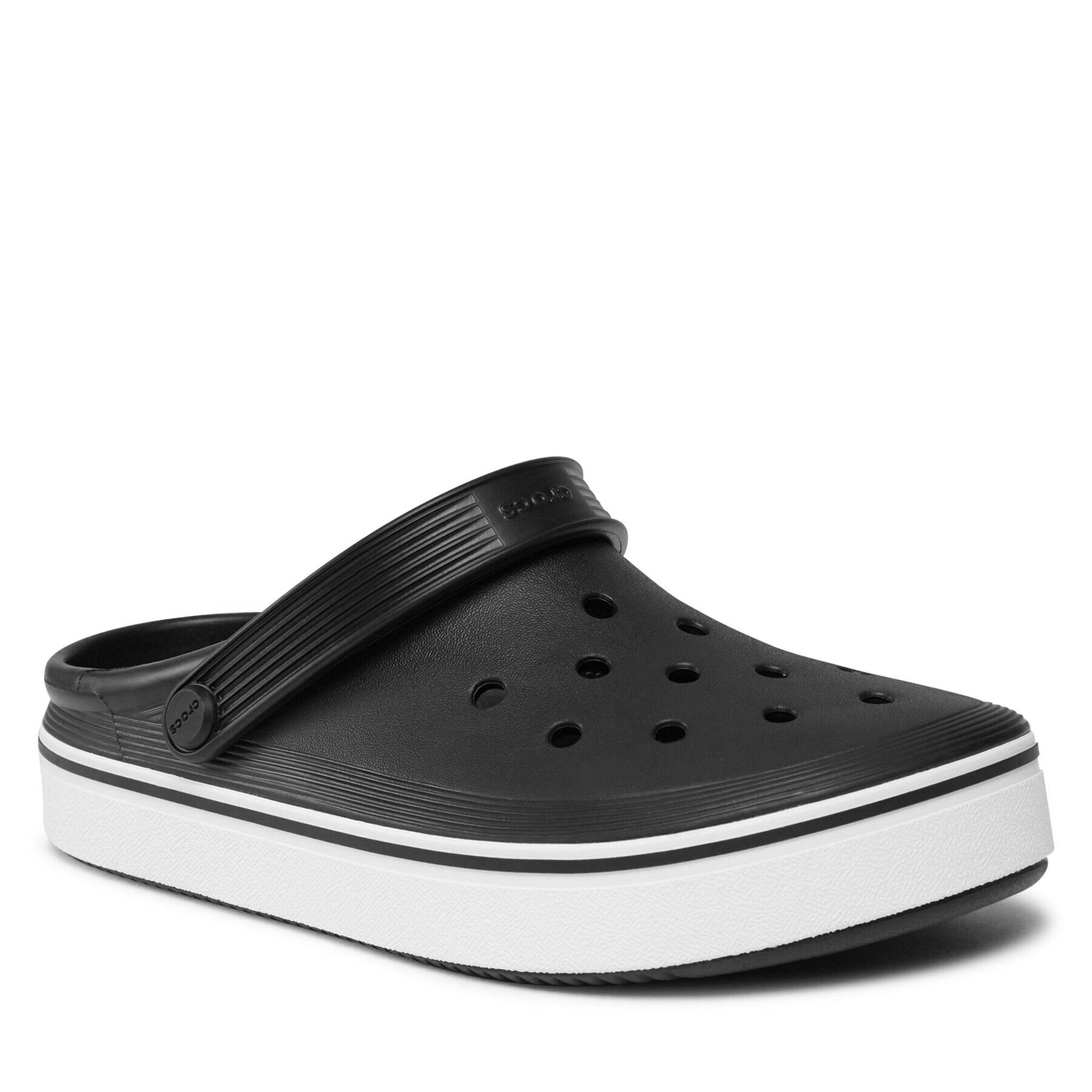 Crocs Șlapi Crocband Clean Clog 208371 Negru - Pled.ro