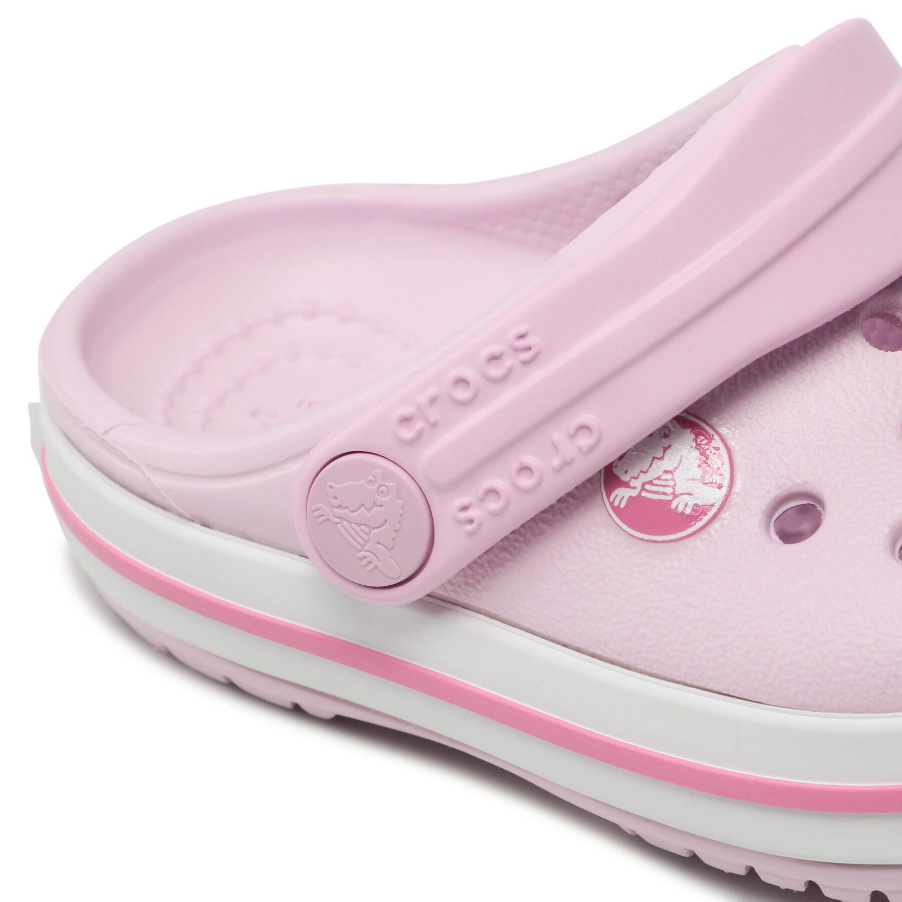 Crocs Șlapi Crocband Clog T 207005 Roz - Pled.ro