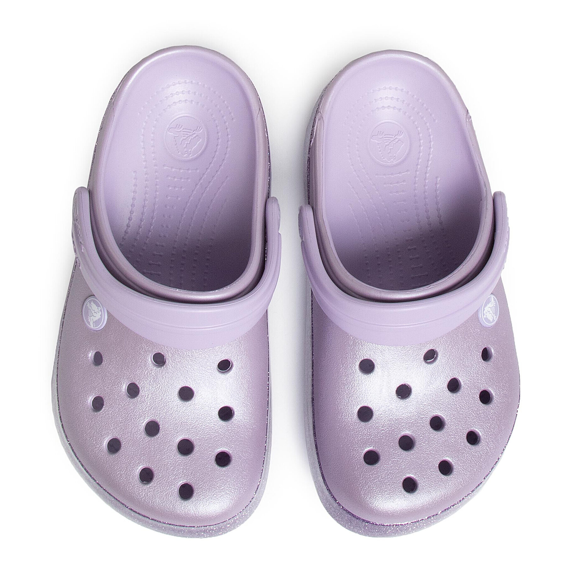 Crocs Șlapi Crocband Glitter Clog K 205936 Violet - Pled.ro