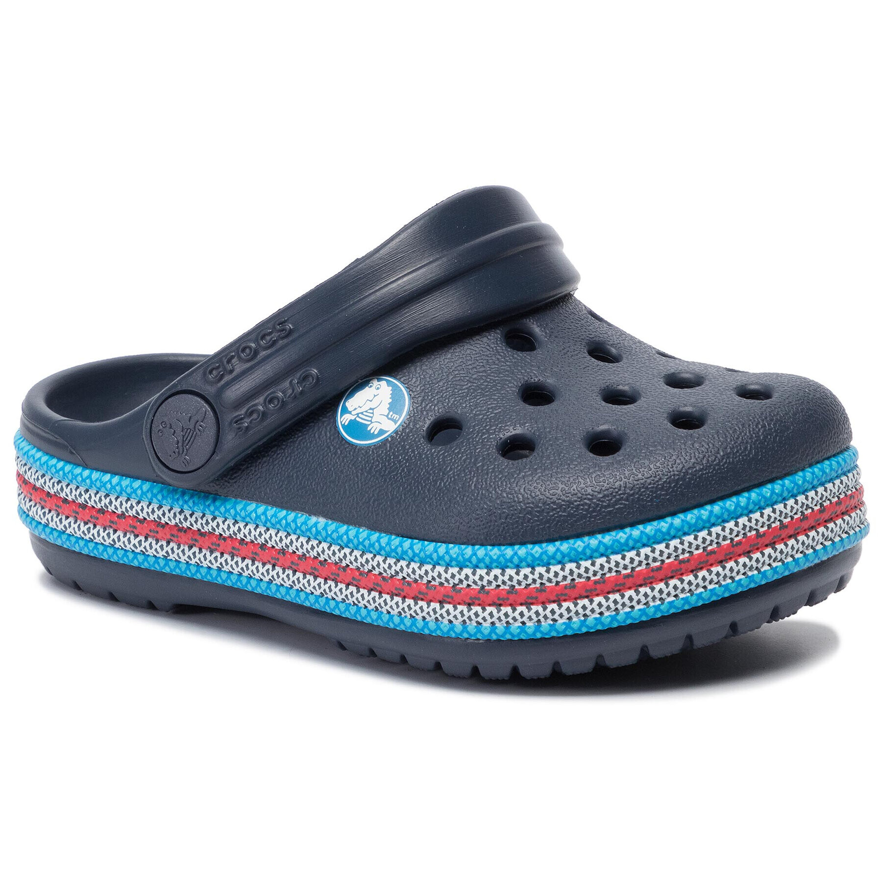 Crocs Șlapi Crocband Sport Cord Clog K 205899 Bleumarin - Pled.ro