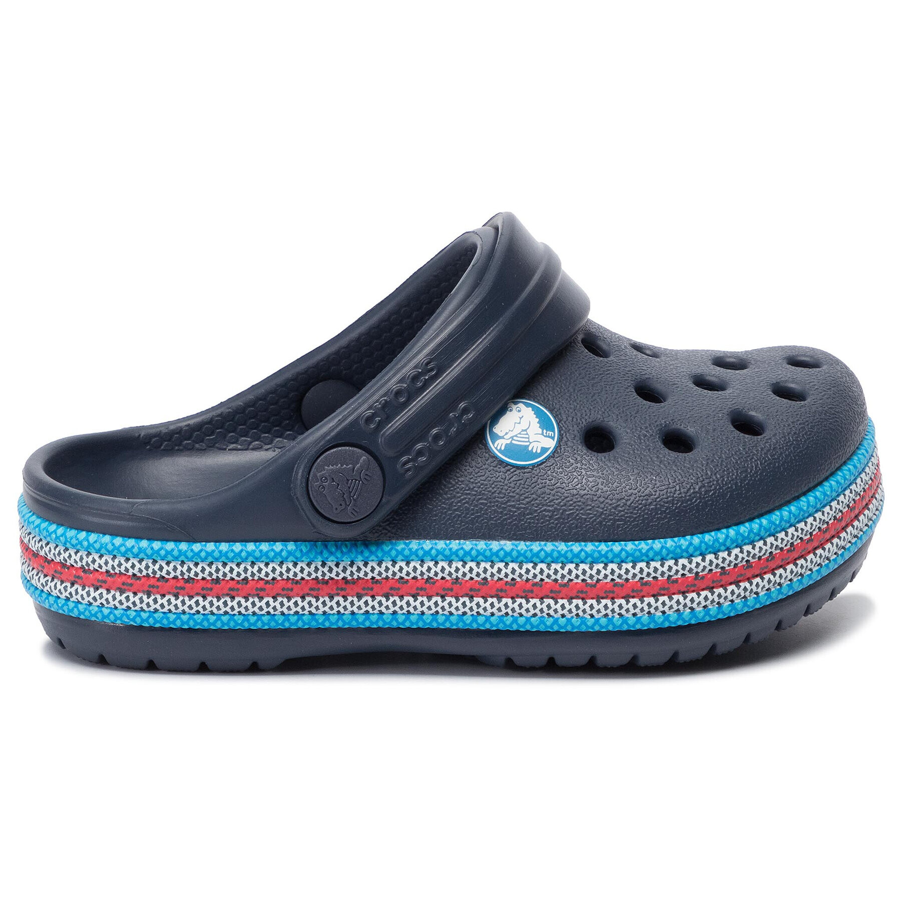 Crocs Șlapi Crocband Sport Cord Clog K 205899 Bleumarin - Pled.ro