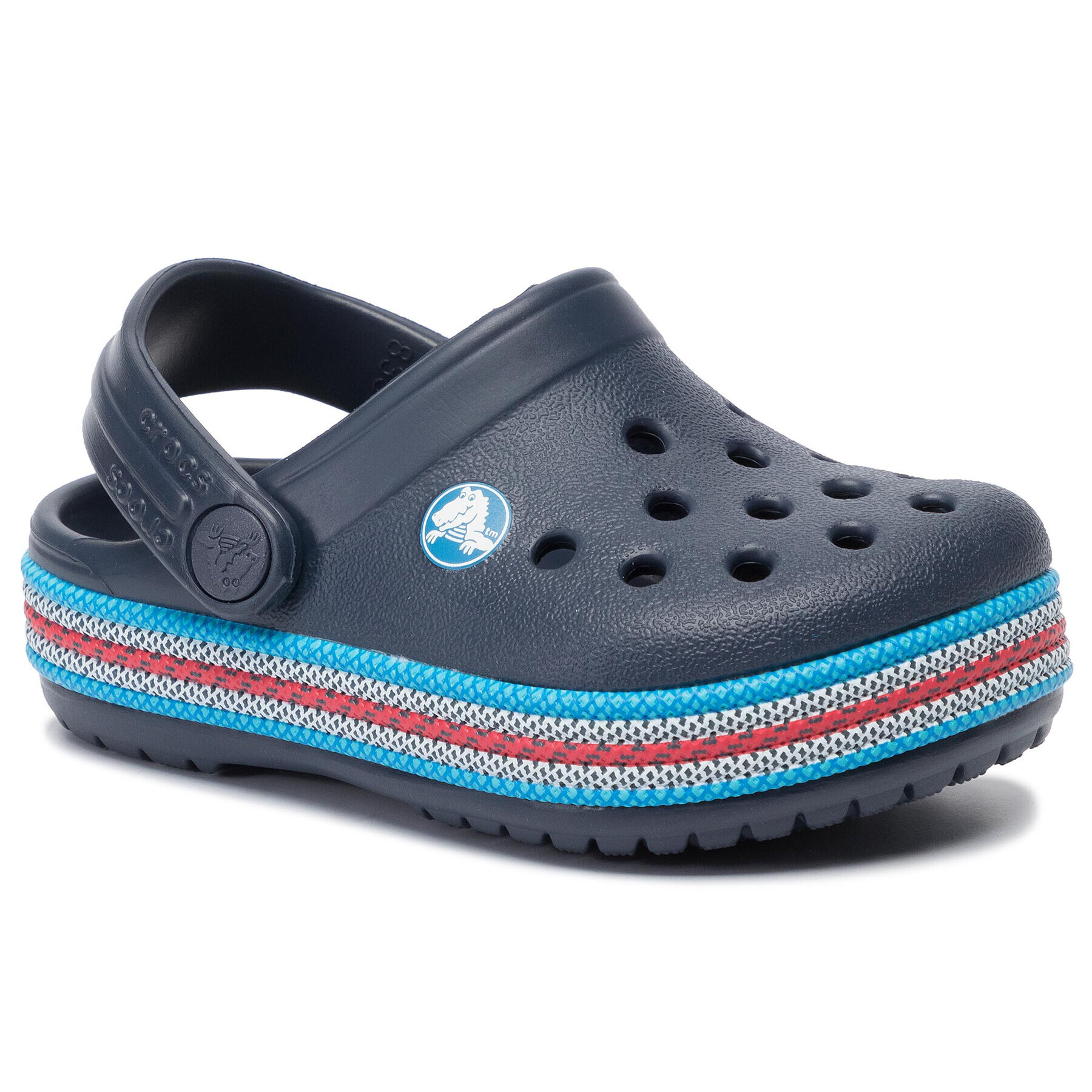 Crocs Șlapi Crocband Sport Cord Clog K 205899 Bleumarin - Pled.ro