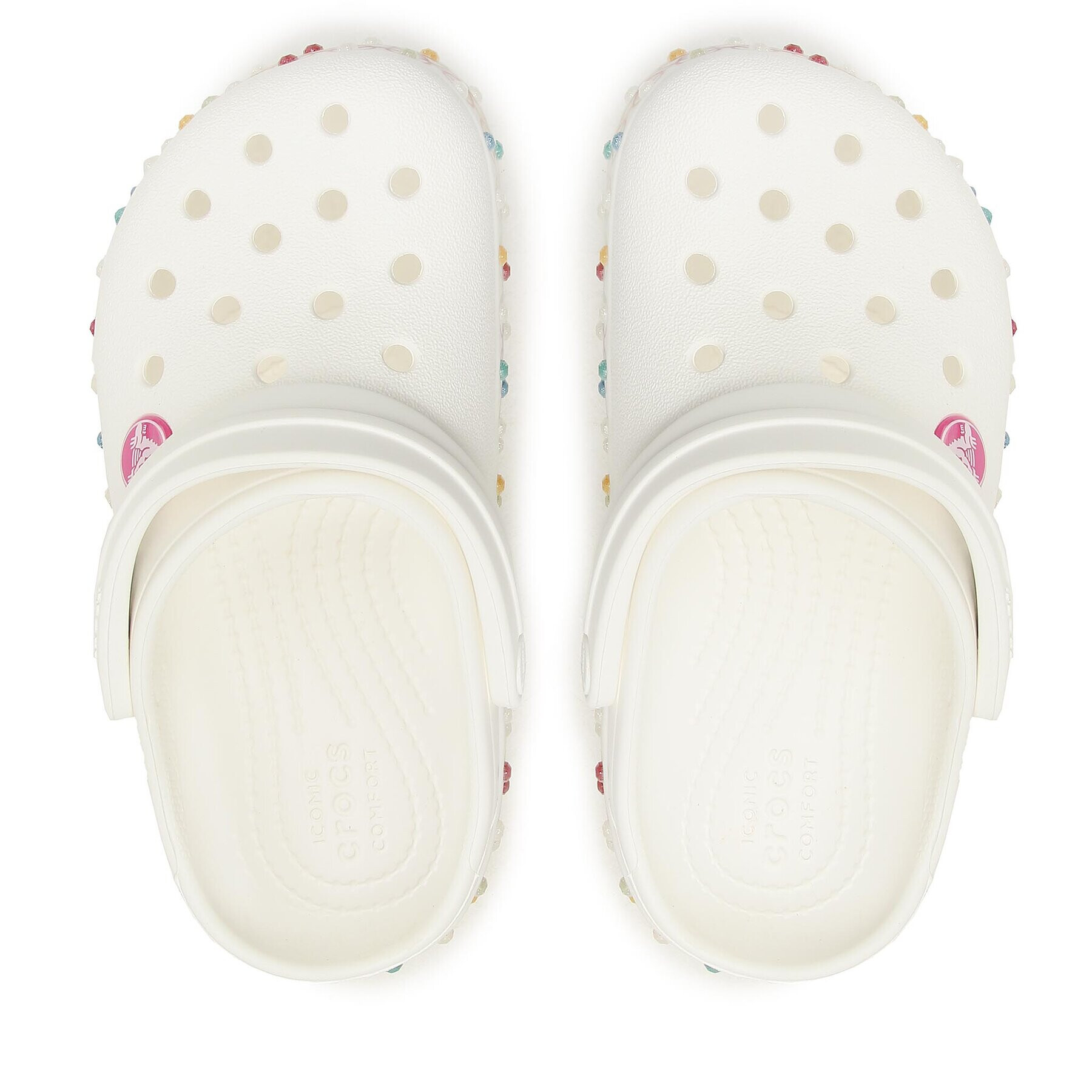 Crocs Șlapi Crocband Stretch 208270 Alb - Pled.ro