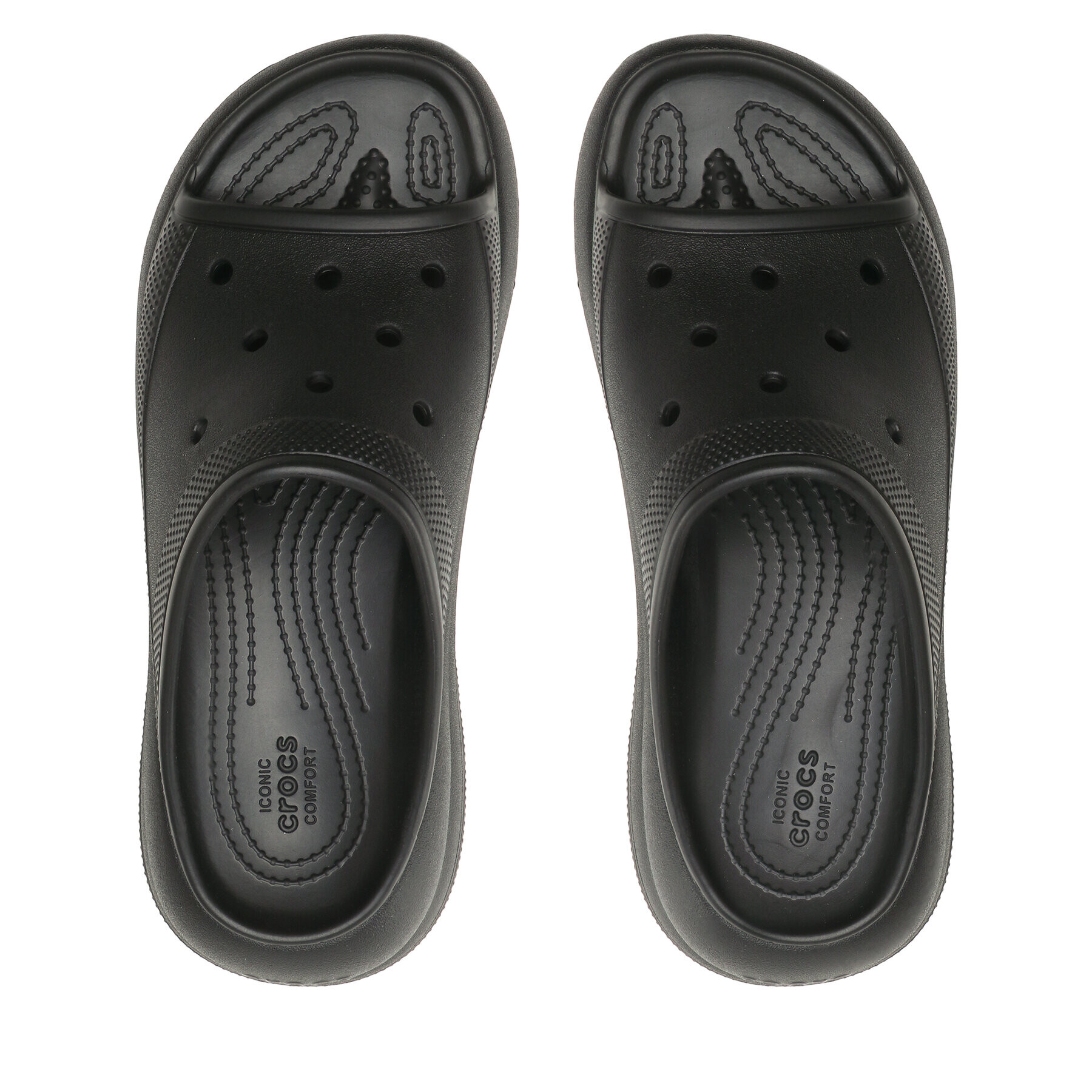 Crocs Șlapi Crush Slide 208731 Negru - Pled.ro