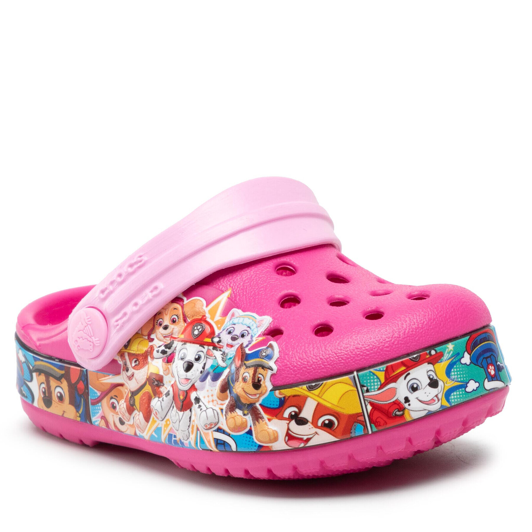 Crocs Șlapi fl Paw Patrol Band Clg K 205509 Roz - Pled.ro