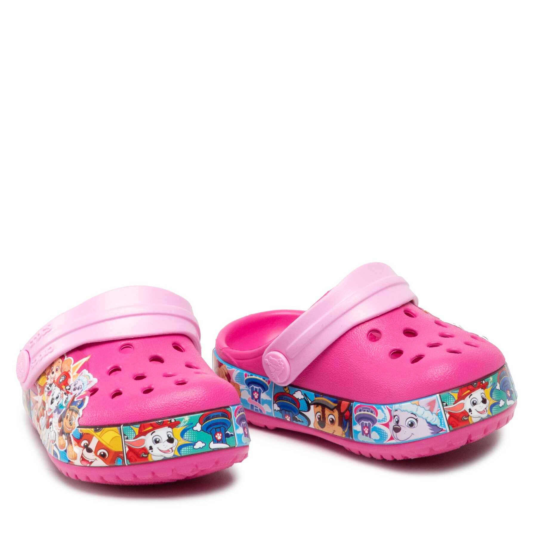 Crocs Șlapi fl Paw Patrol Band Clg K 205509 Roz - Pled.ro