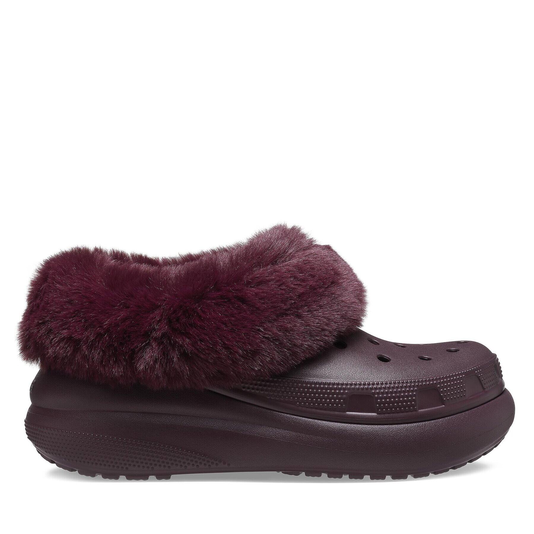 Crocs Șlapi Furever Crush Clog 208446 Vișiniu - Pled.ro