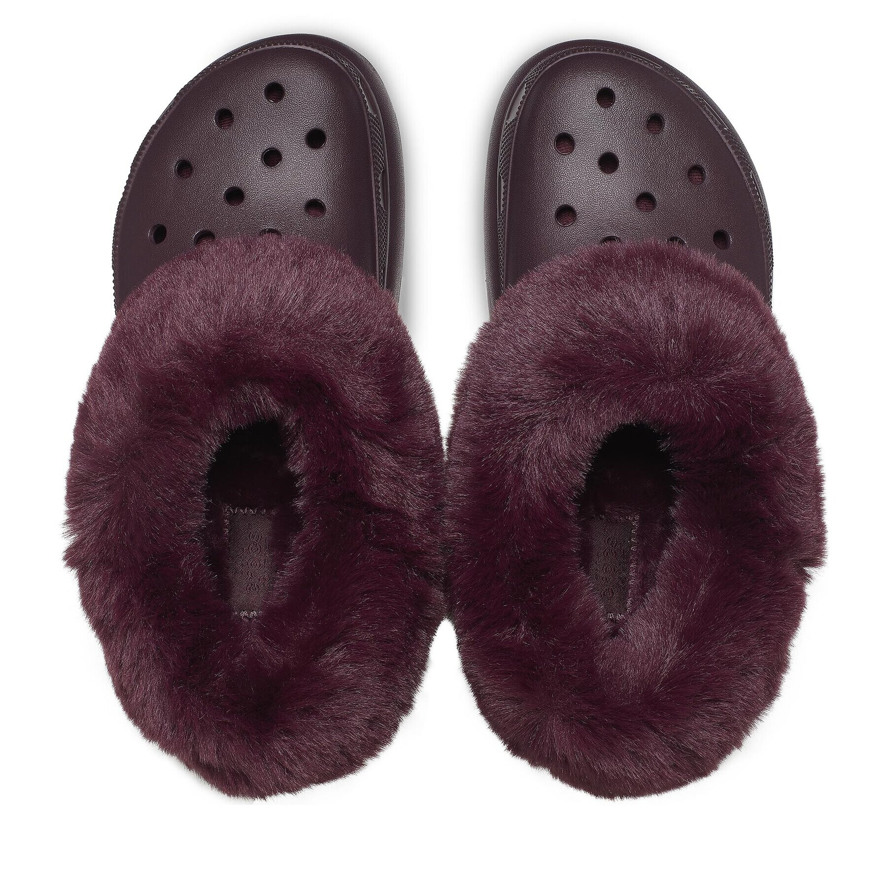 Crocs Șlapi Furever Crush Clog 208446 Vișiniu - Pled.ro