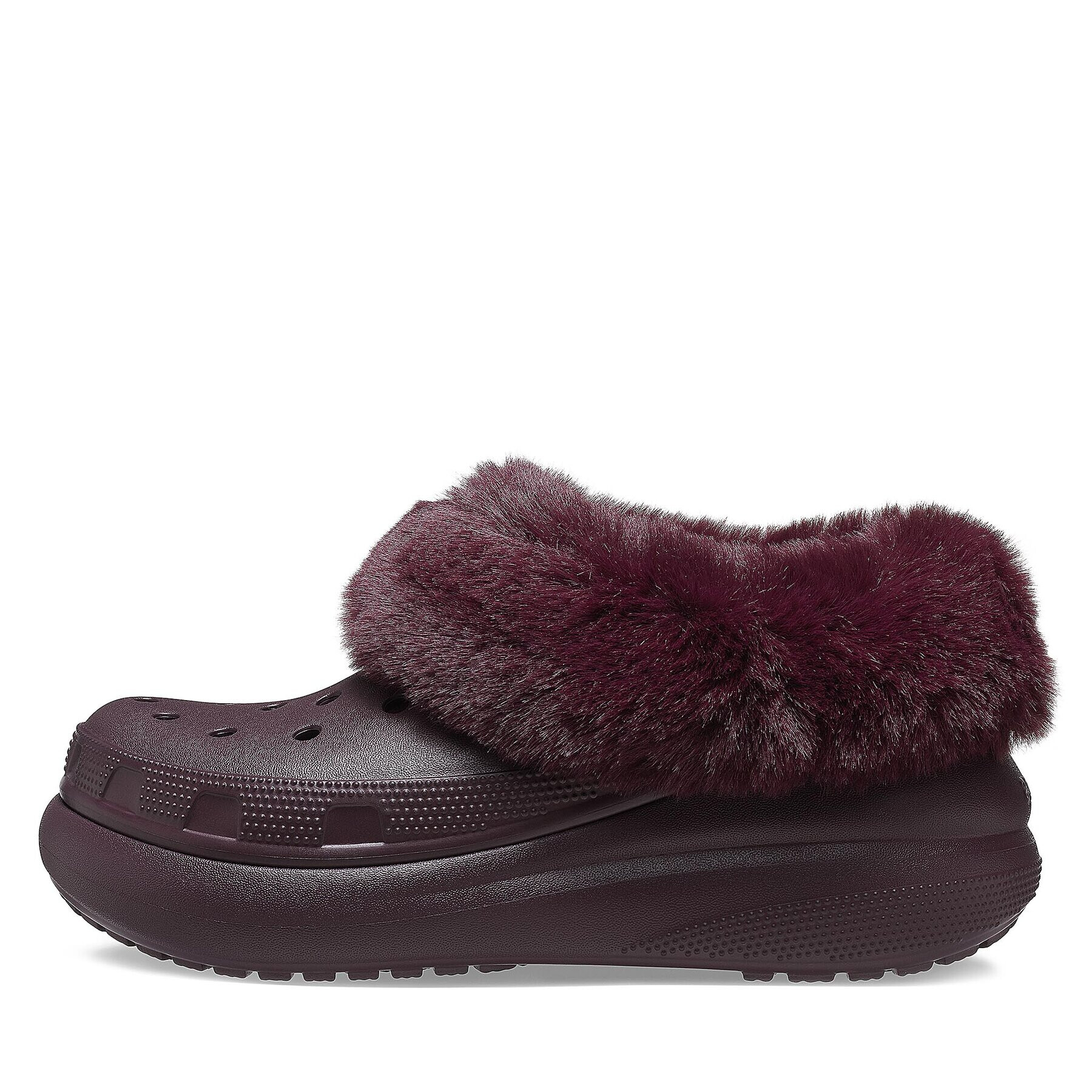 Crocs Șlapi Furever Crush Clog 208446 Vișiniu - Pled.ro