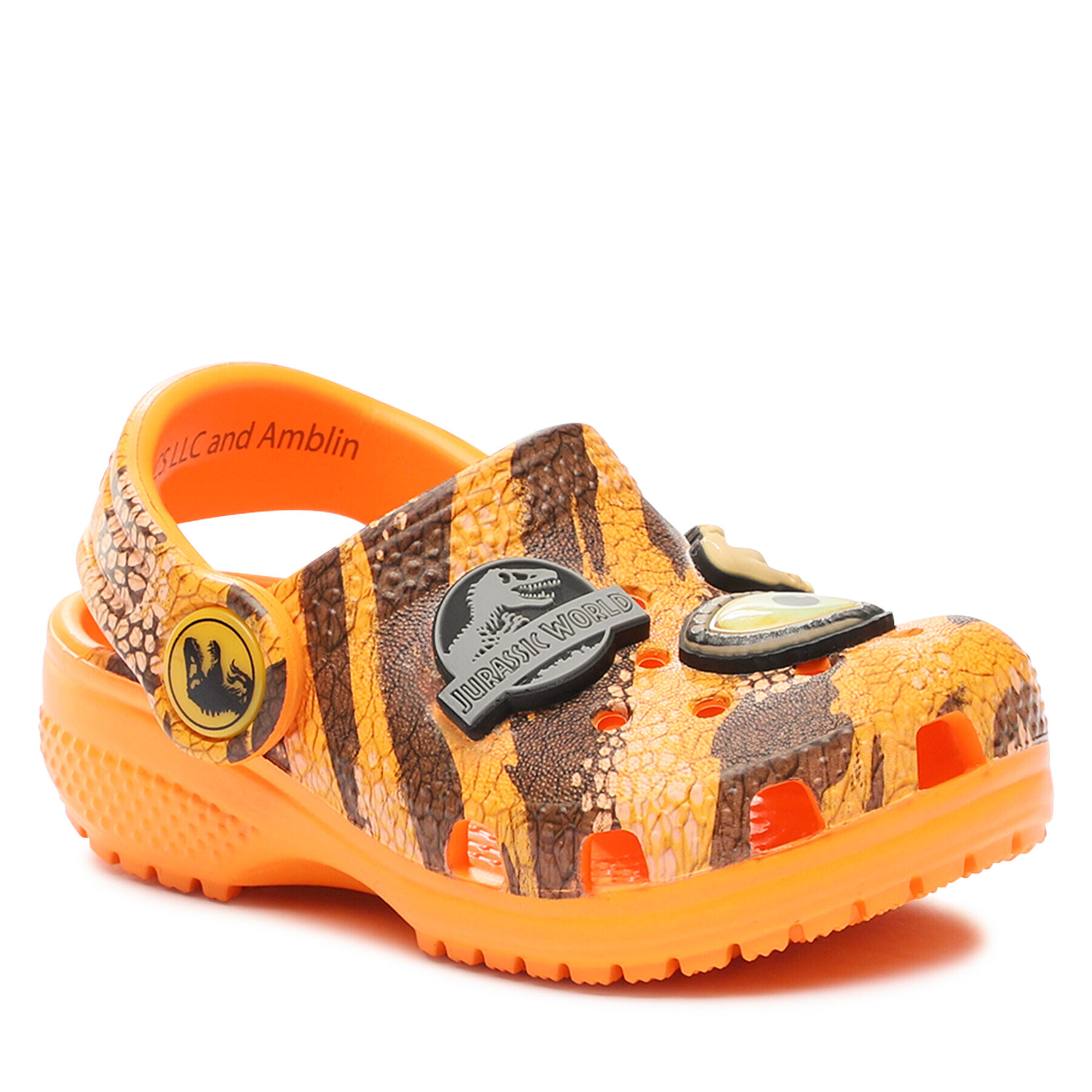 Crocs Șlapi Jurassic World Clasic Clog T 208848 Portocaliu - Pled.ro