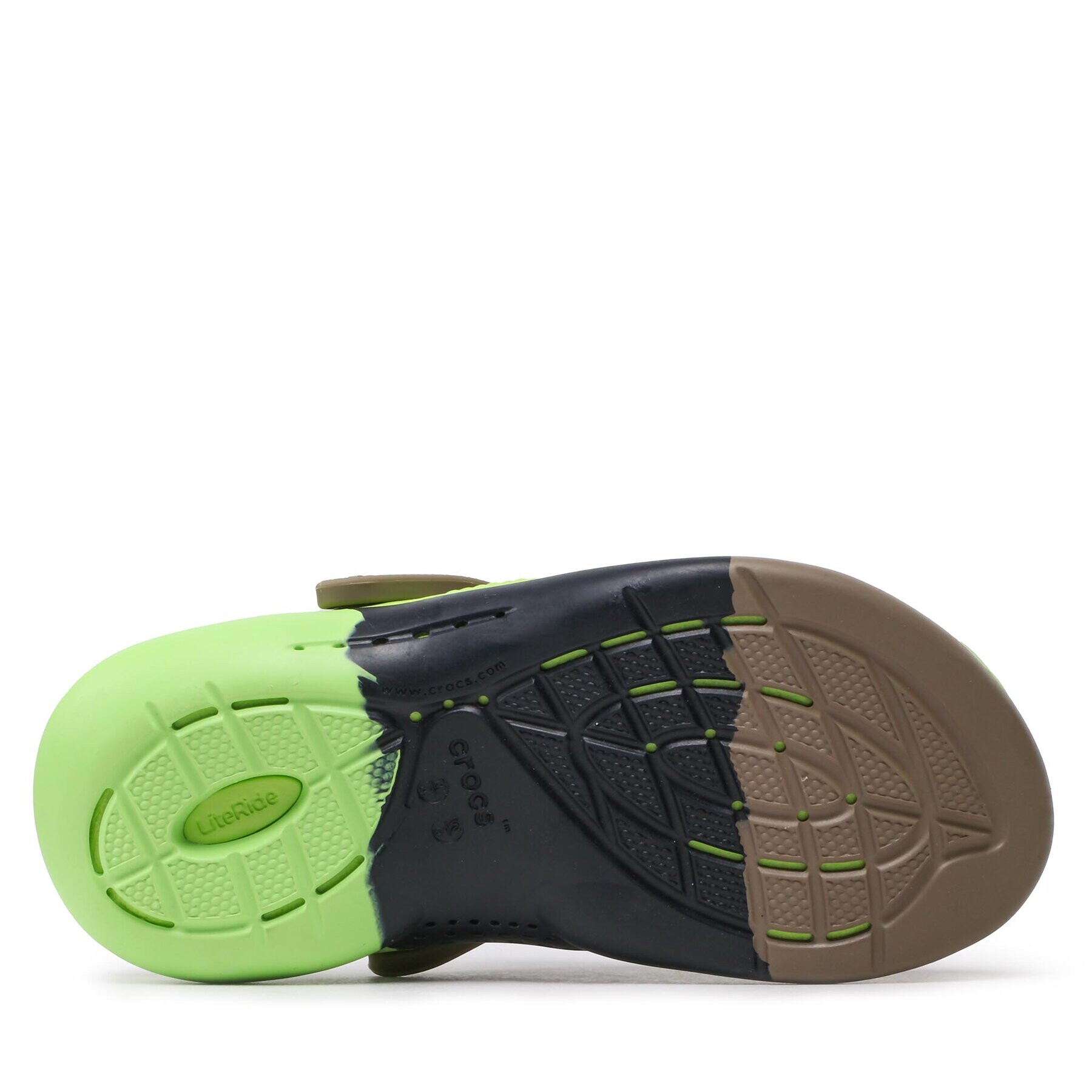 Crocs Șlapi Literide 360 Ombre 208281 Kaki - Pled.ro