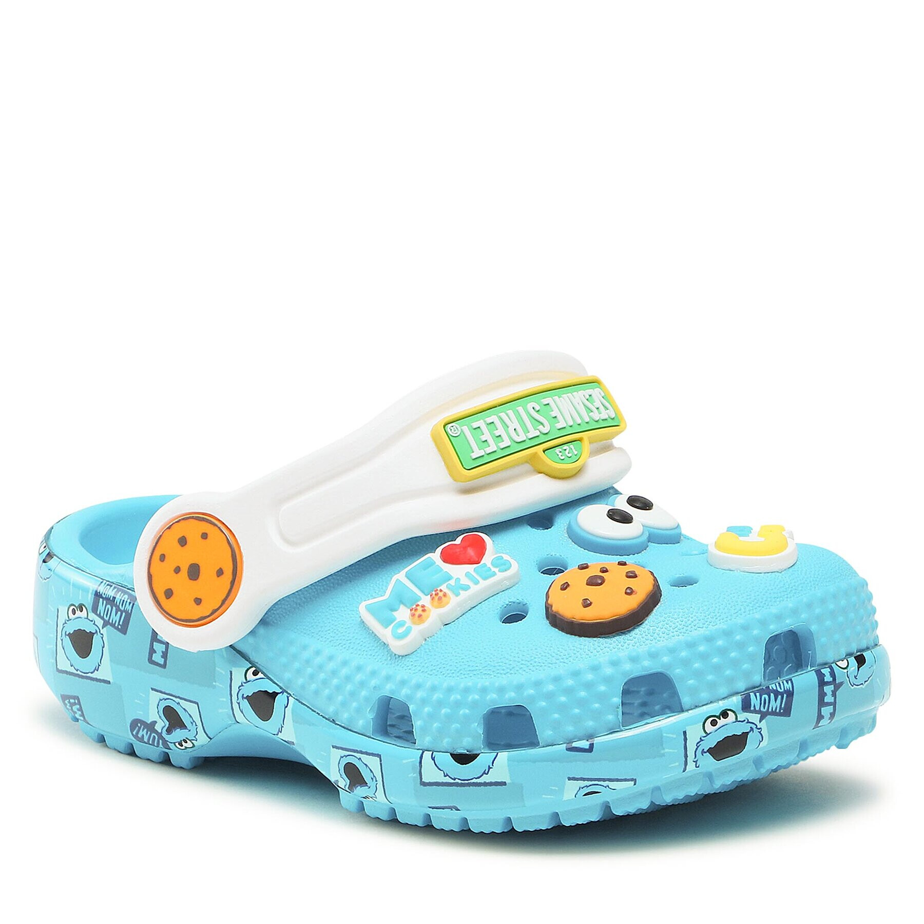 Crocs Șlapi Sesame Workshop Classic Clog T 208847 Albastru - Pled.ro