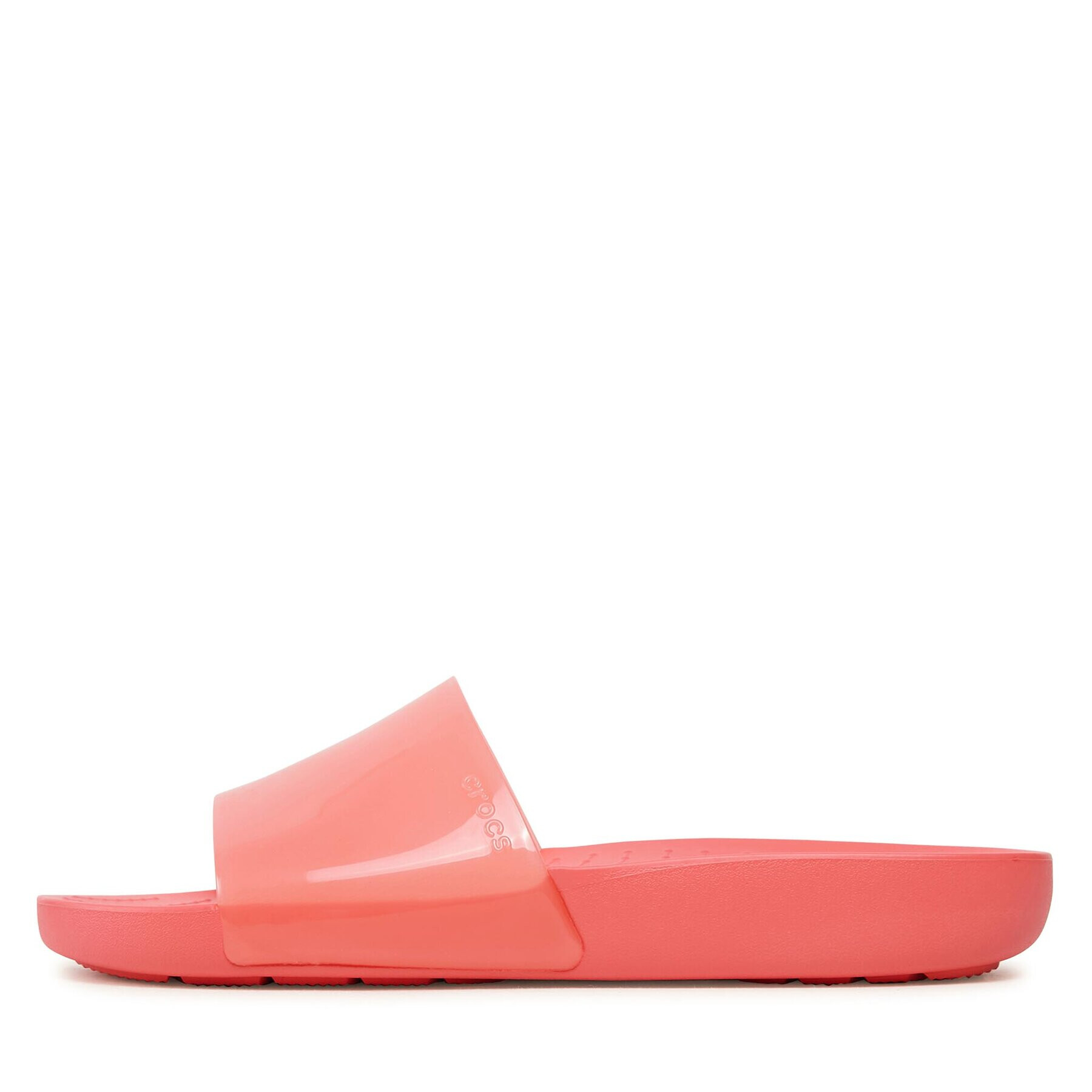 Crocs Șlapi Splash Glossy Slide W 208538 Roșu - Pled.ro