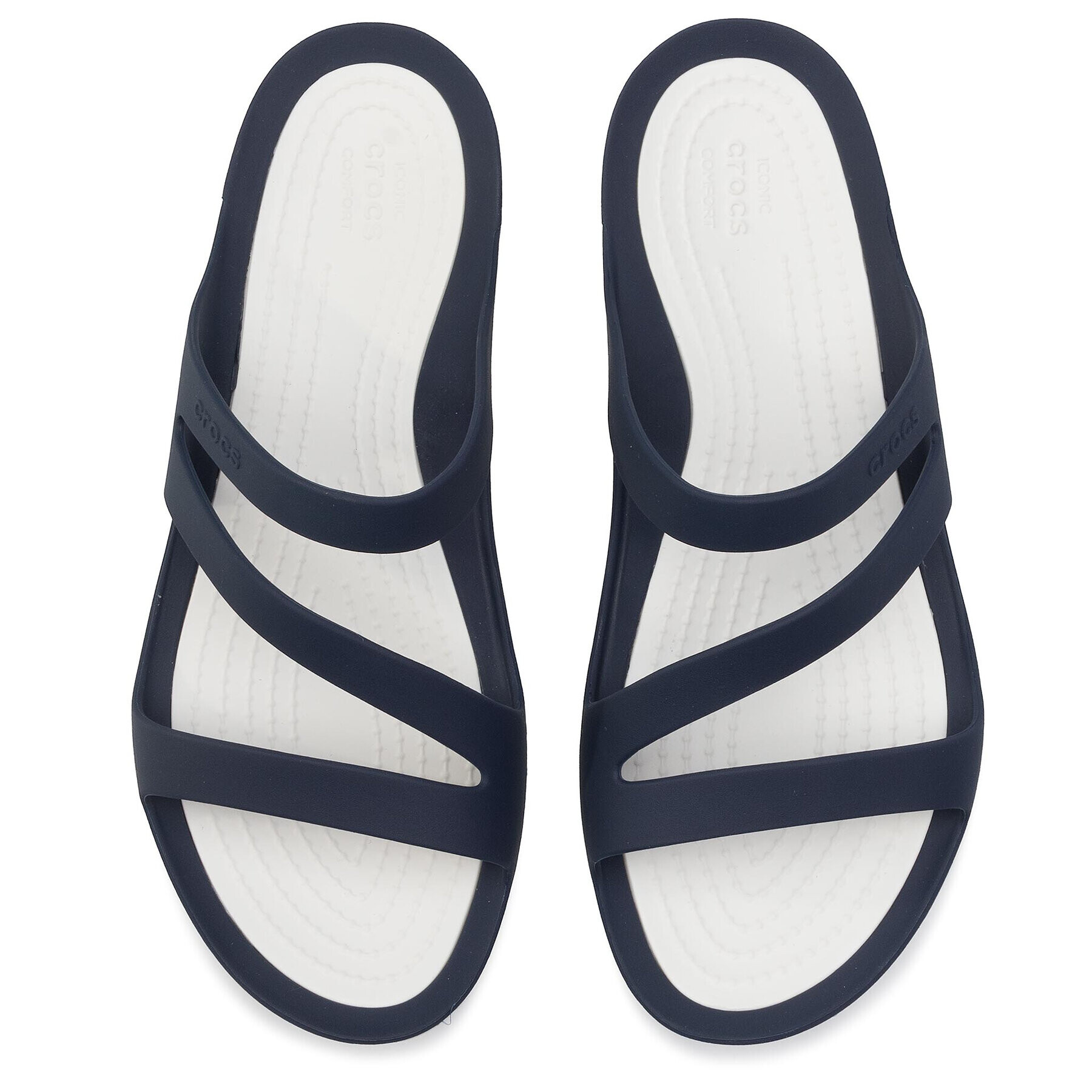 Crocs Șlapi Swiftwater Sandal W 203998 Bleumarin - Pled.ro