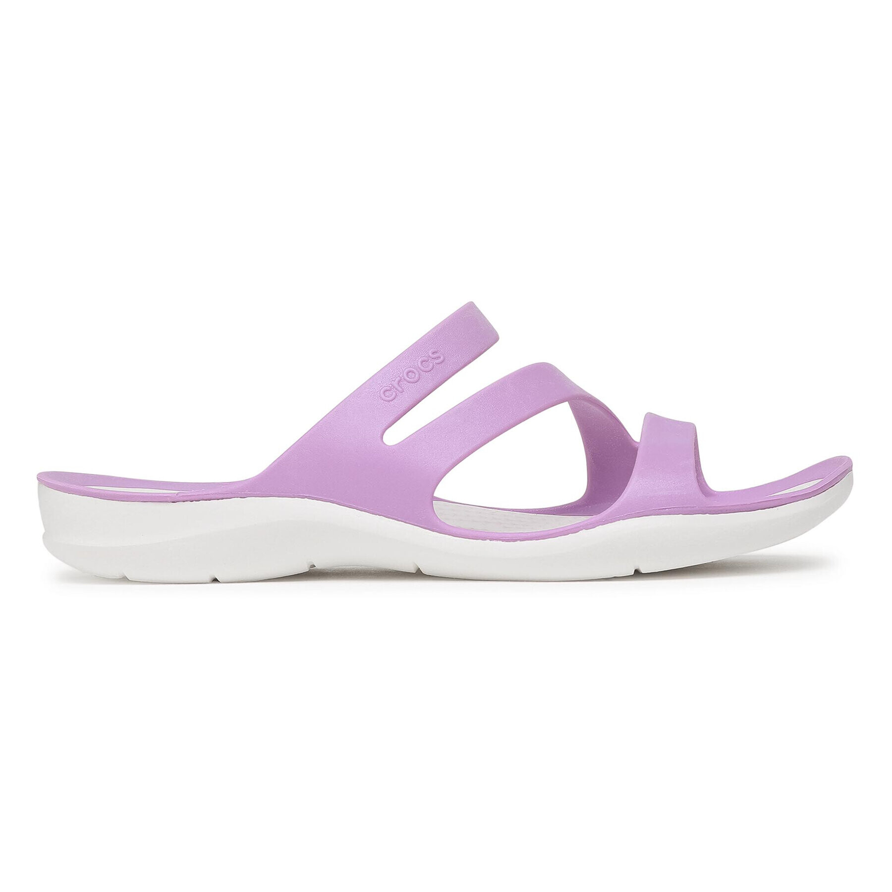 Crocs Șlapi Swiftwater Sandal W 203998 Violet - Pled.ro